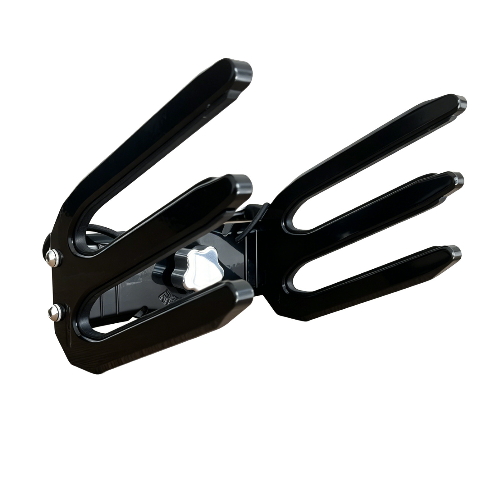 Reborn Pro+ QR Angle-Free Wakeboard Tower Rack Black Powder Coated 5 Yrs Wty