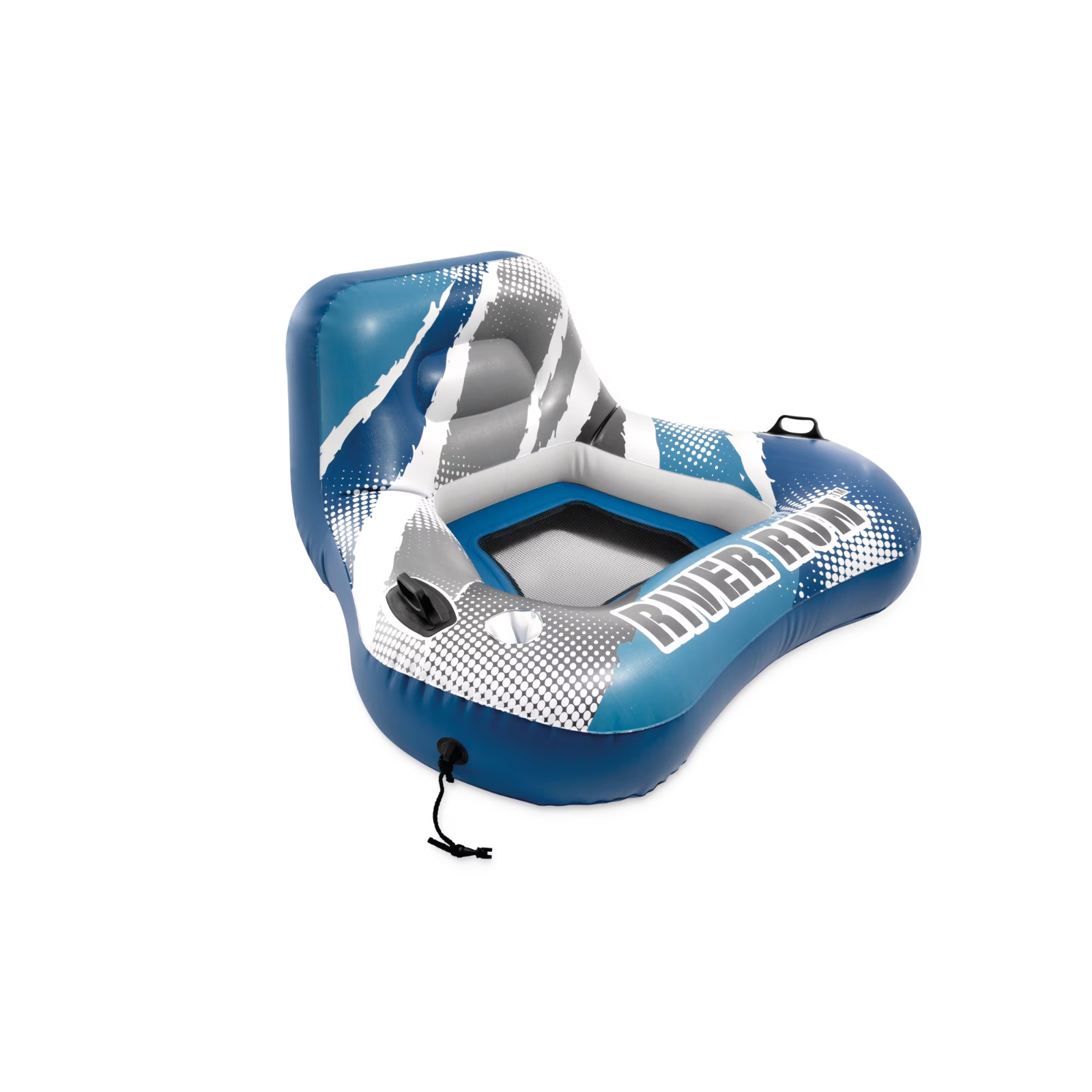 Intex River Run I Wedge Inflatable Lake River Tube, Floating Water Lounge