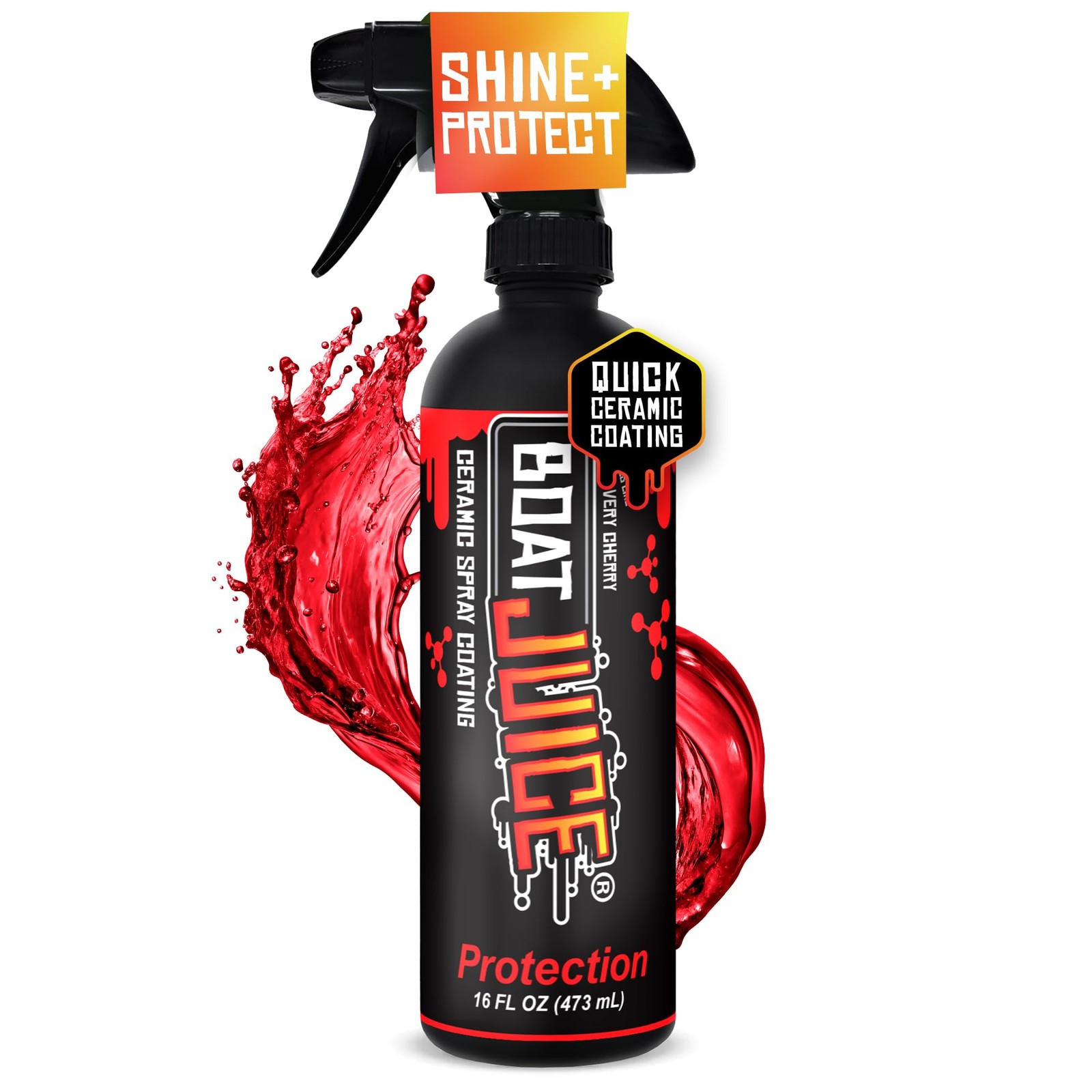 Boat Juice Protection Ceramic Coating | 16 Fl Oz (Pack of 1), Clear