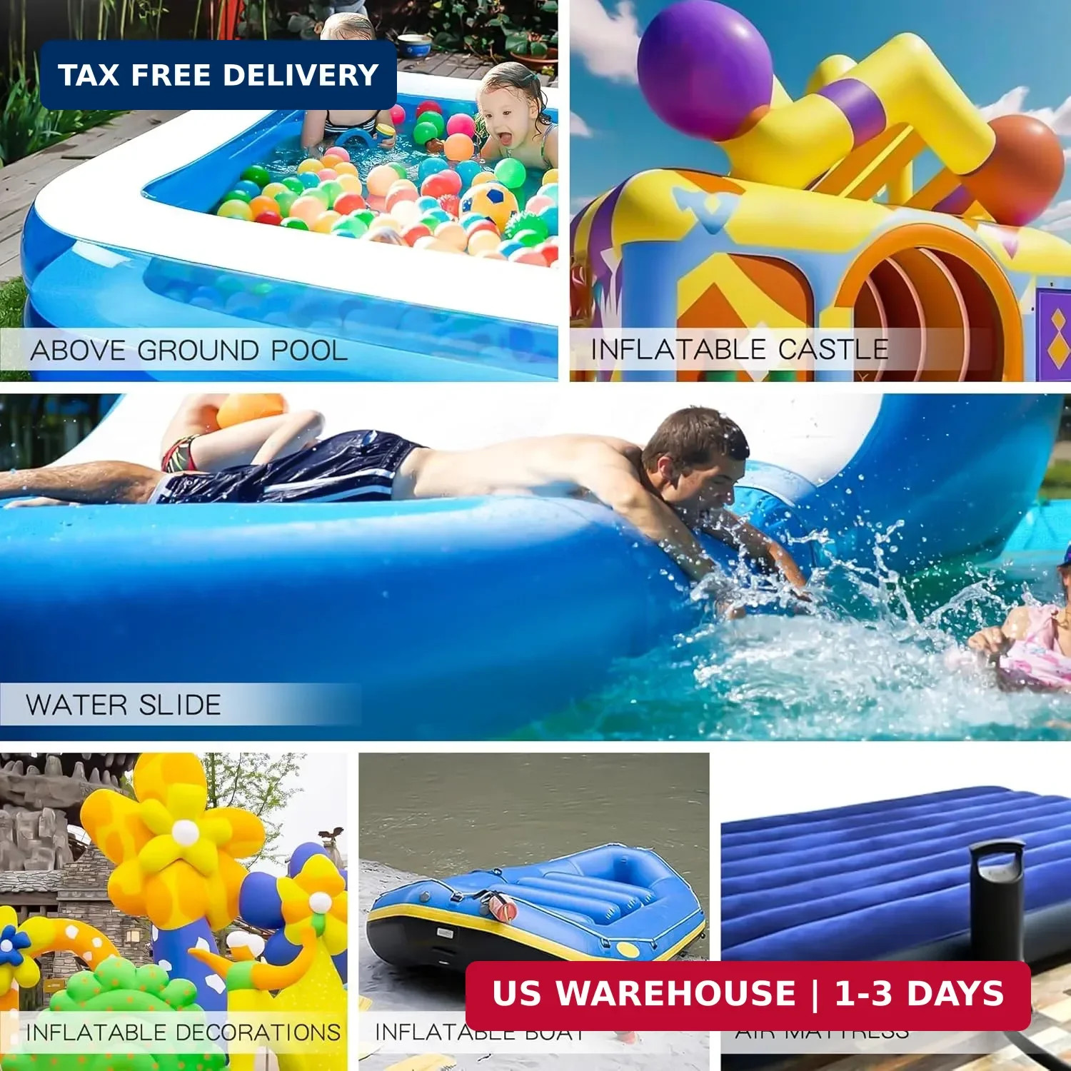 Breliter Inflatable Patch Repair Kit – Waterproof TPU Pool Repair Tape, Heavy Du