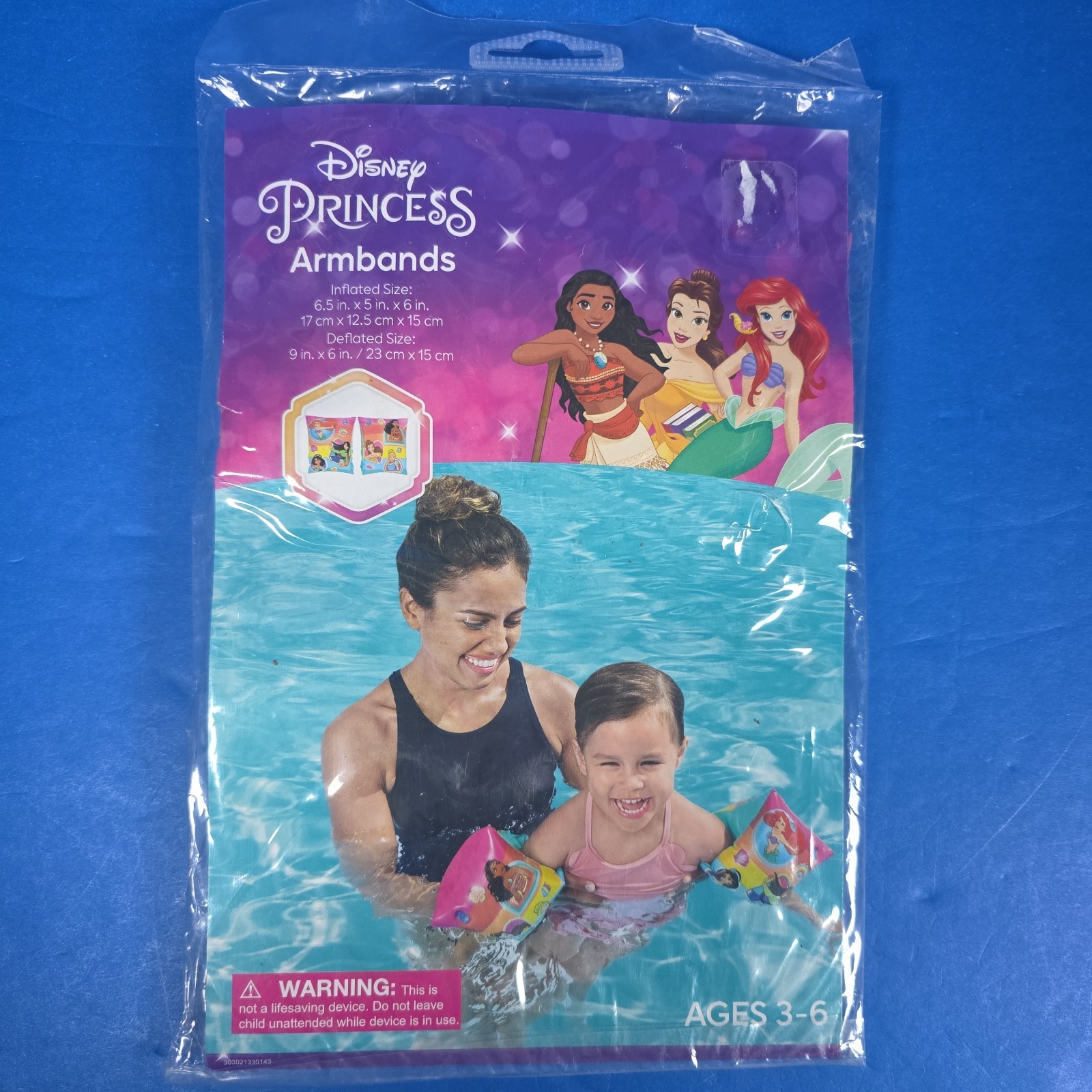 Disney Princess Inflatable Arm Bands Swim Floaties Lot of 5