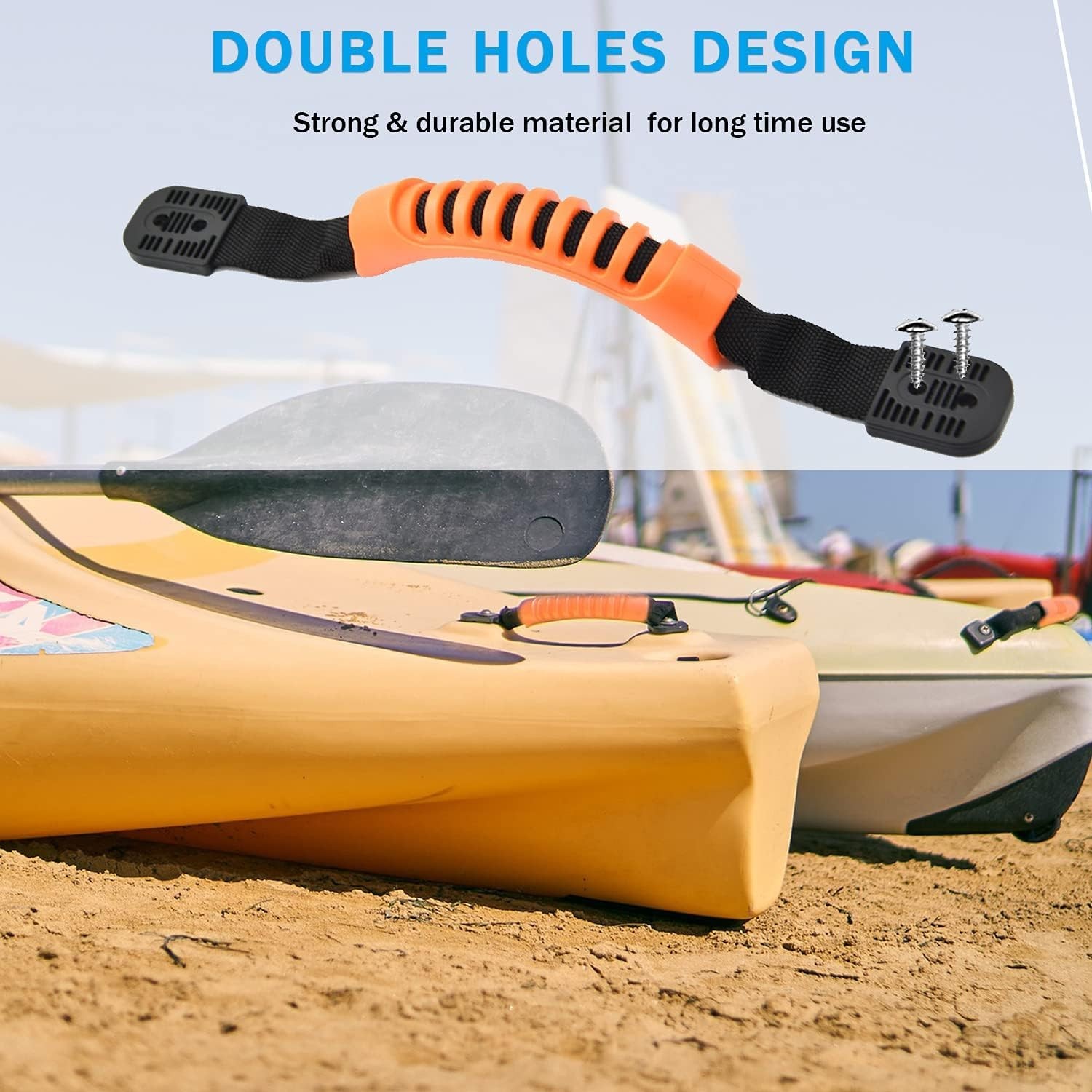 Kayak Carry Handle Rigging Kit -Kayak Canoe Carry Handles, 15 FT 6mm Elastic …