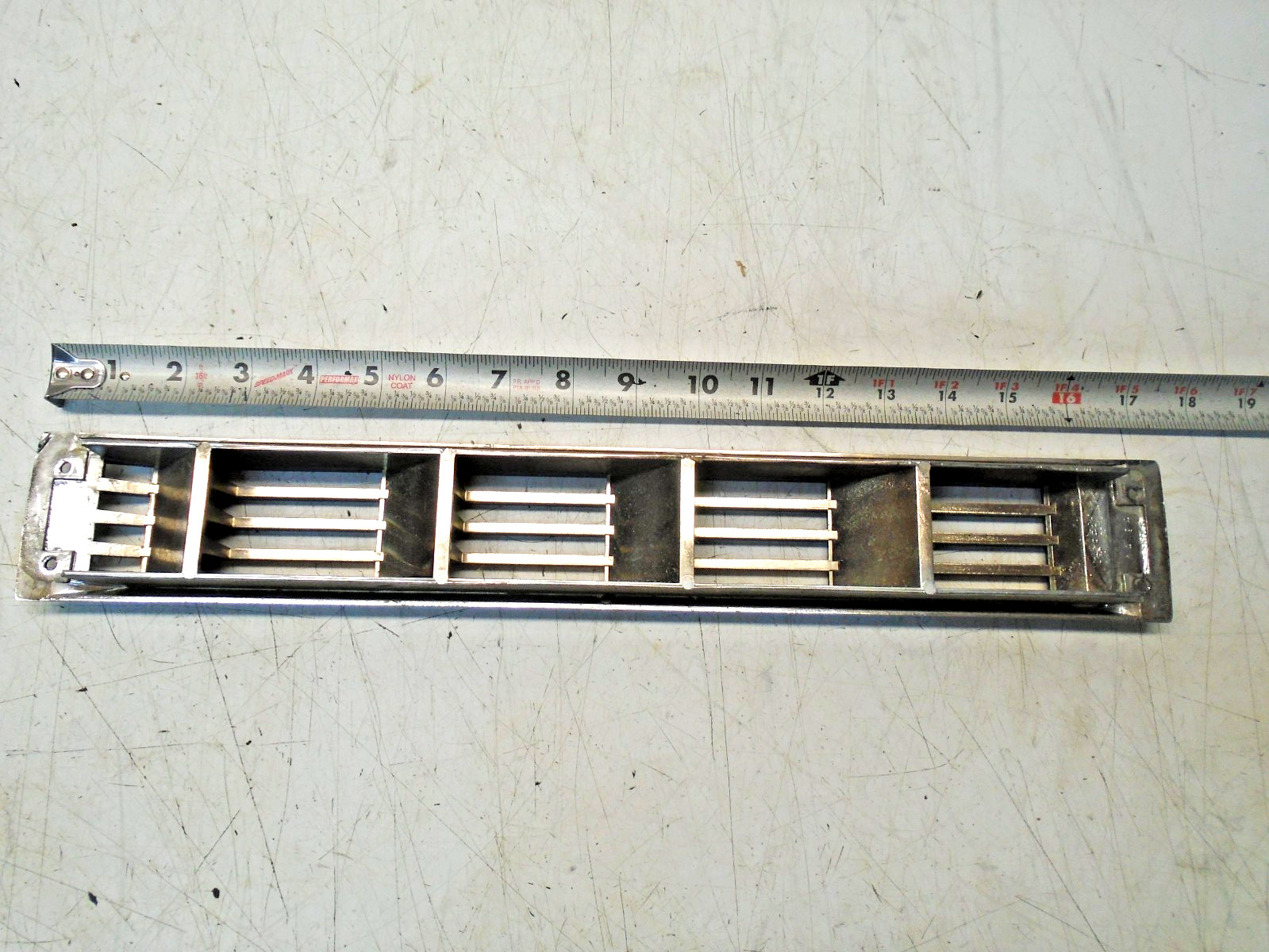 O2 Attwood Louvered Chrome Looking Plastic Bilge Vent Intake