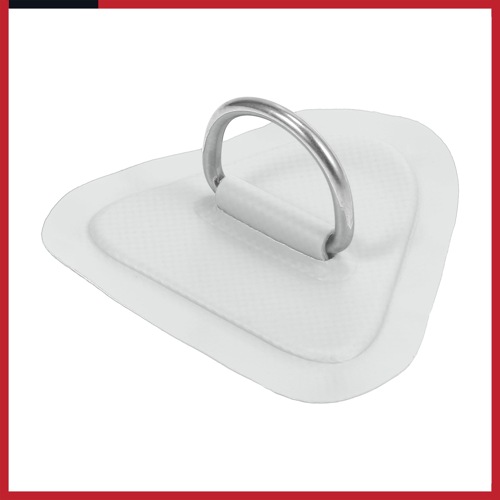 6 pcs D Ring Patch Triangle Shape Gray for Kayak Canoe Deck