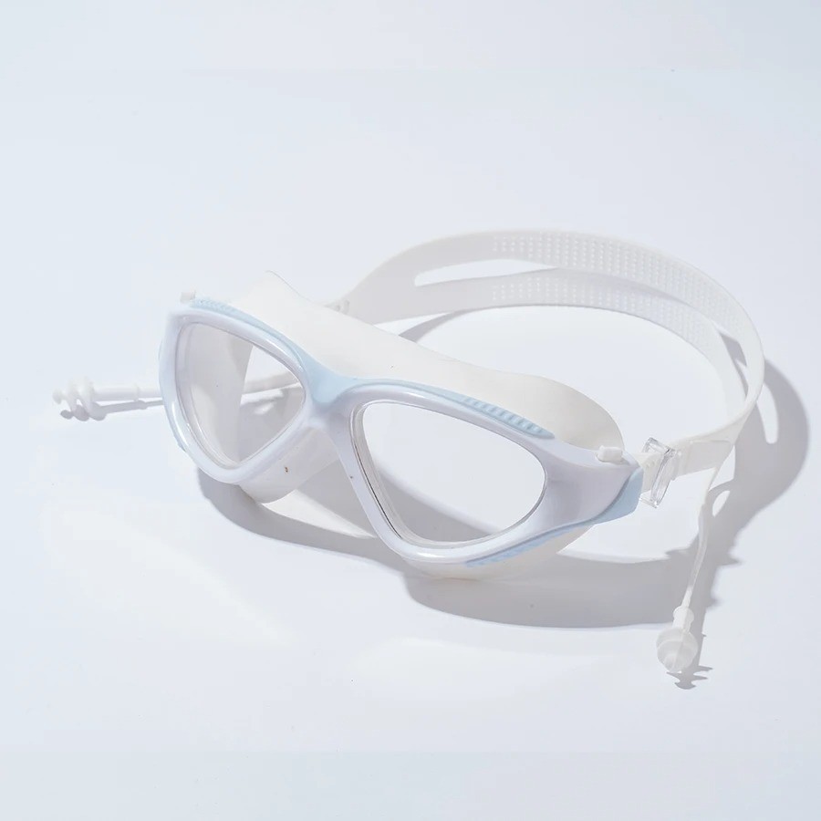 Wide View Clear View Swimming Goggles for Adult, Anti-Fog UV Protection No Leak