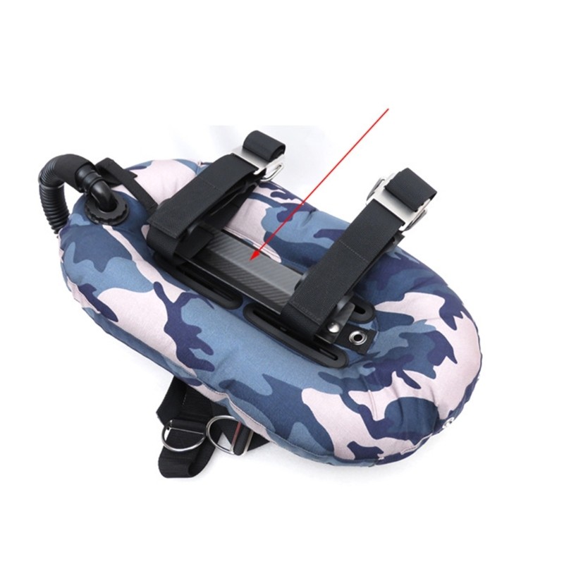 Carbon Fiber Single Tanks Adapter Easy to Use for Recreational Diver