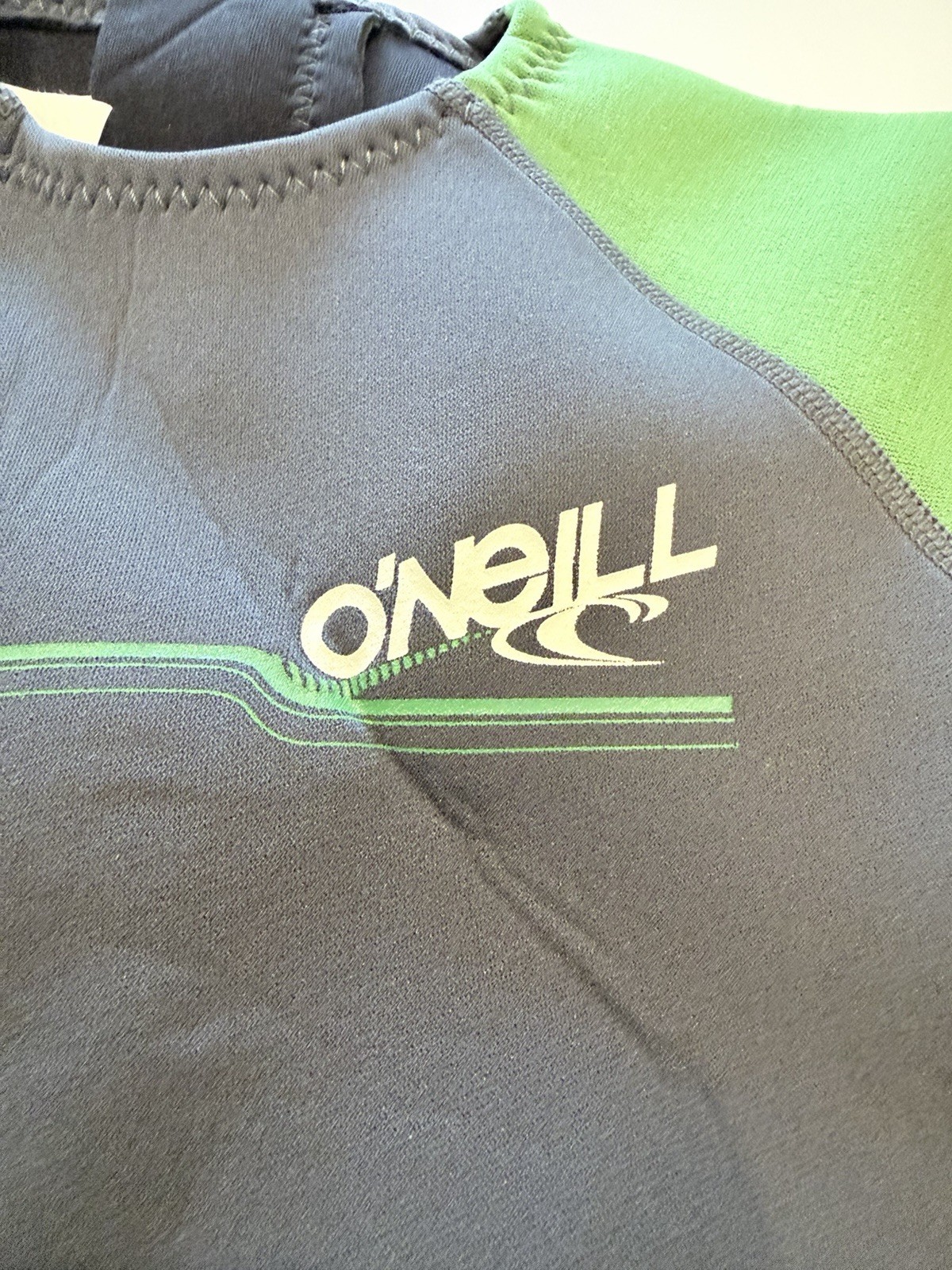 O’Neill Toddler Short Sleeve Spring Wetsuit Back Zip Size 2