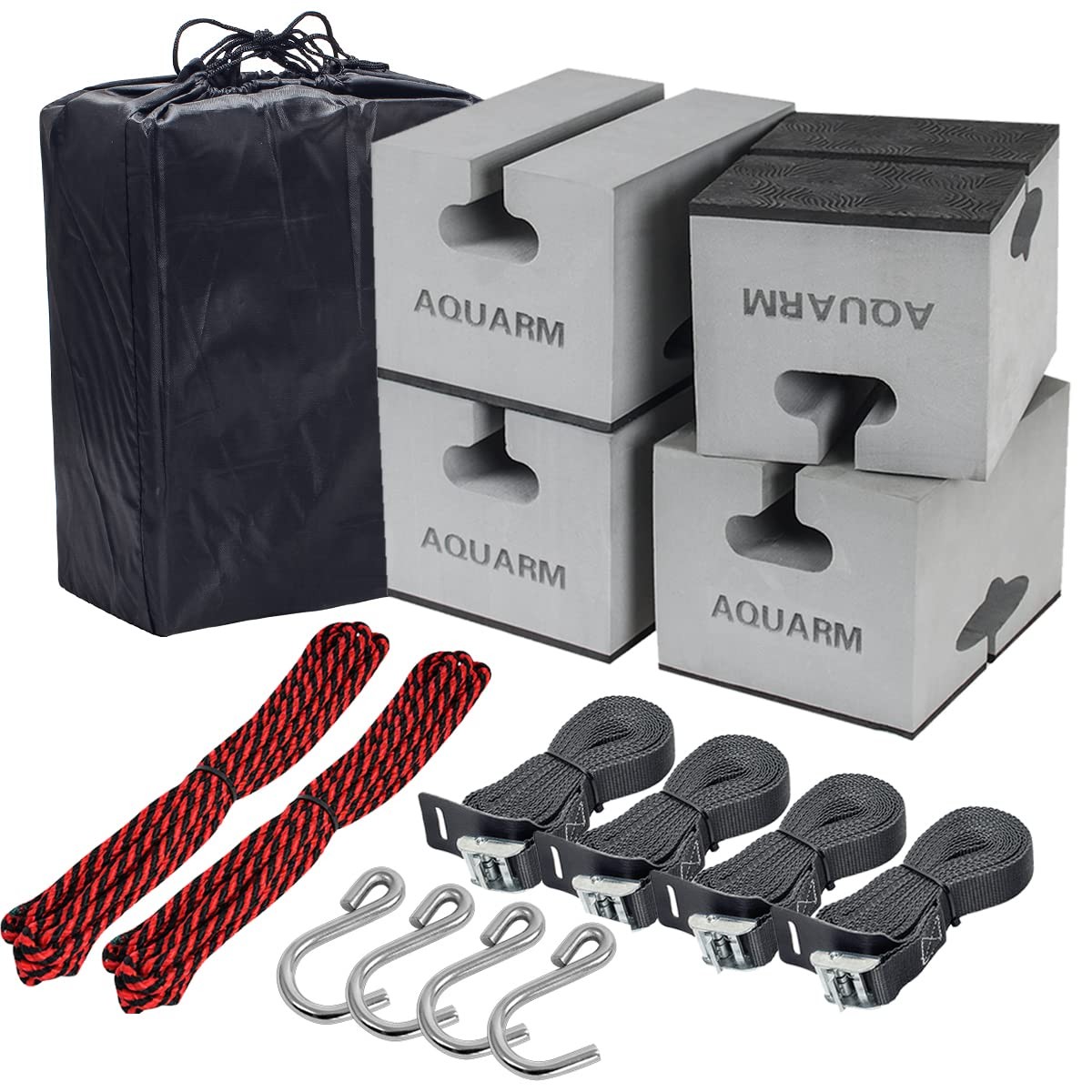 Deluxe Canoe Foam Blocks for Roof Universal Canoe Carrier Kit Soft Canoe Pads Ca
