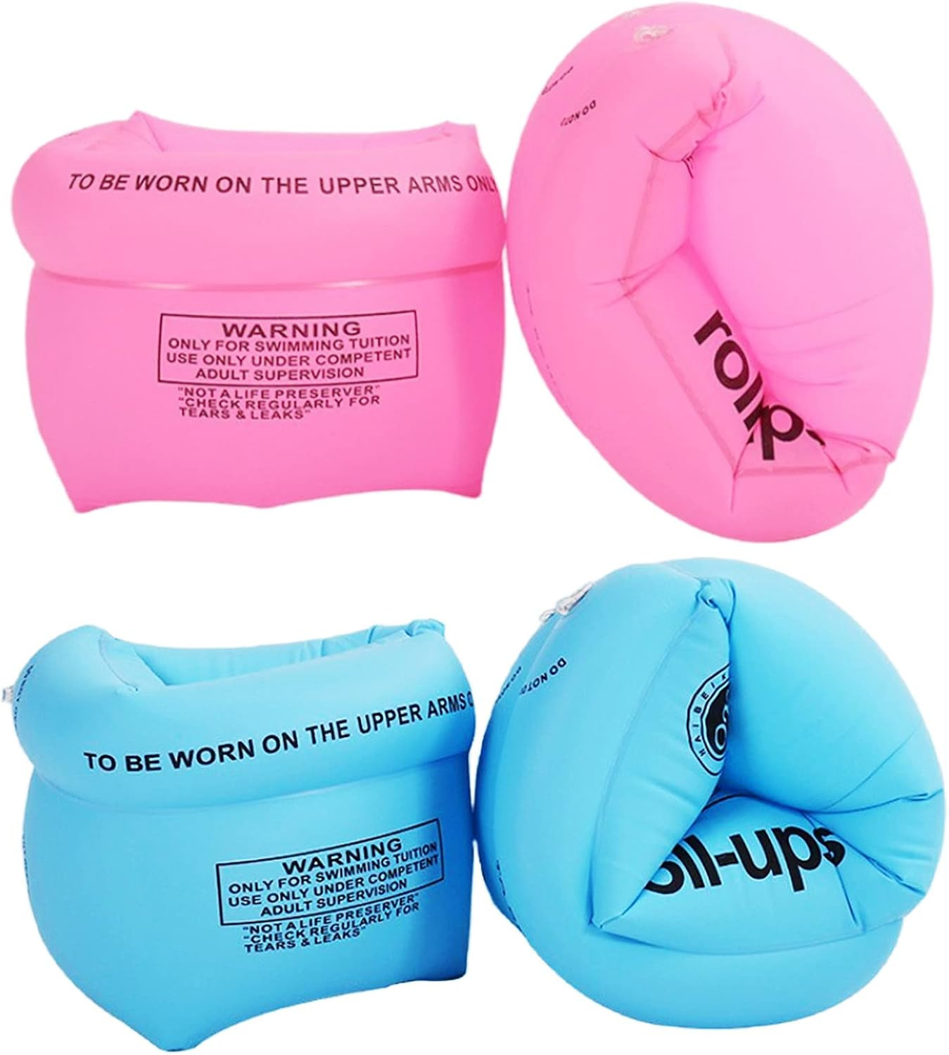 2-4 Pack Arm Floaties Swimming Rings for Kids Children Adults, Pool Floats Arm B