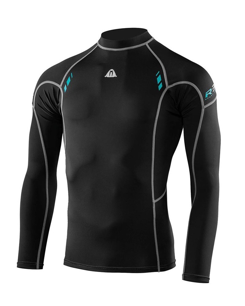 Waterproof 323-123-00 Male Long Sleeve Rash Guard, M-ML