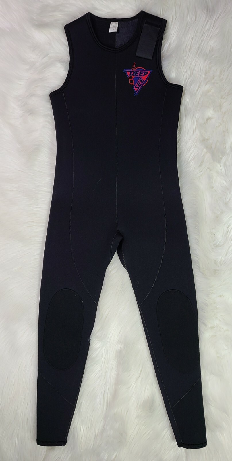 DEEP SEE 2 Piece BLACK SCUBA DIVING WET SUITS (M) Mens NWOT