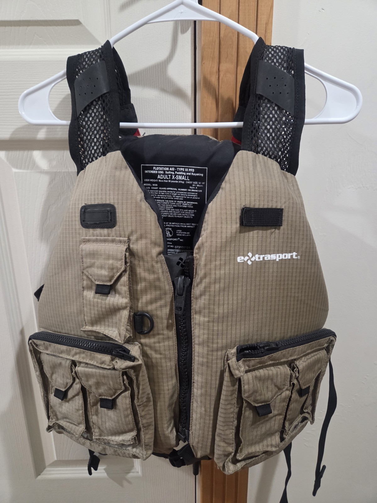 Extrasport Type III PFD Flotation Device Adult X-Small