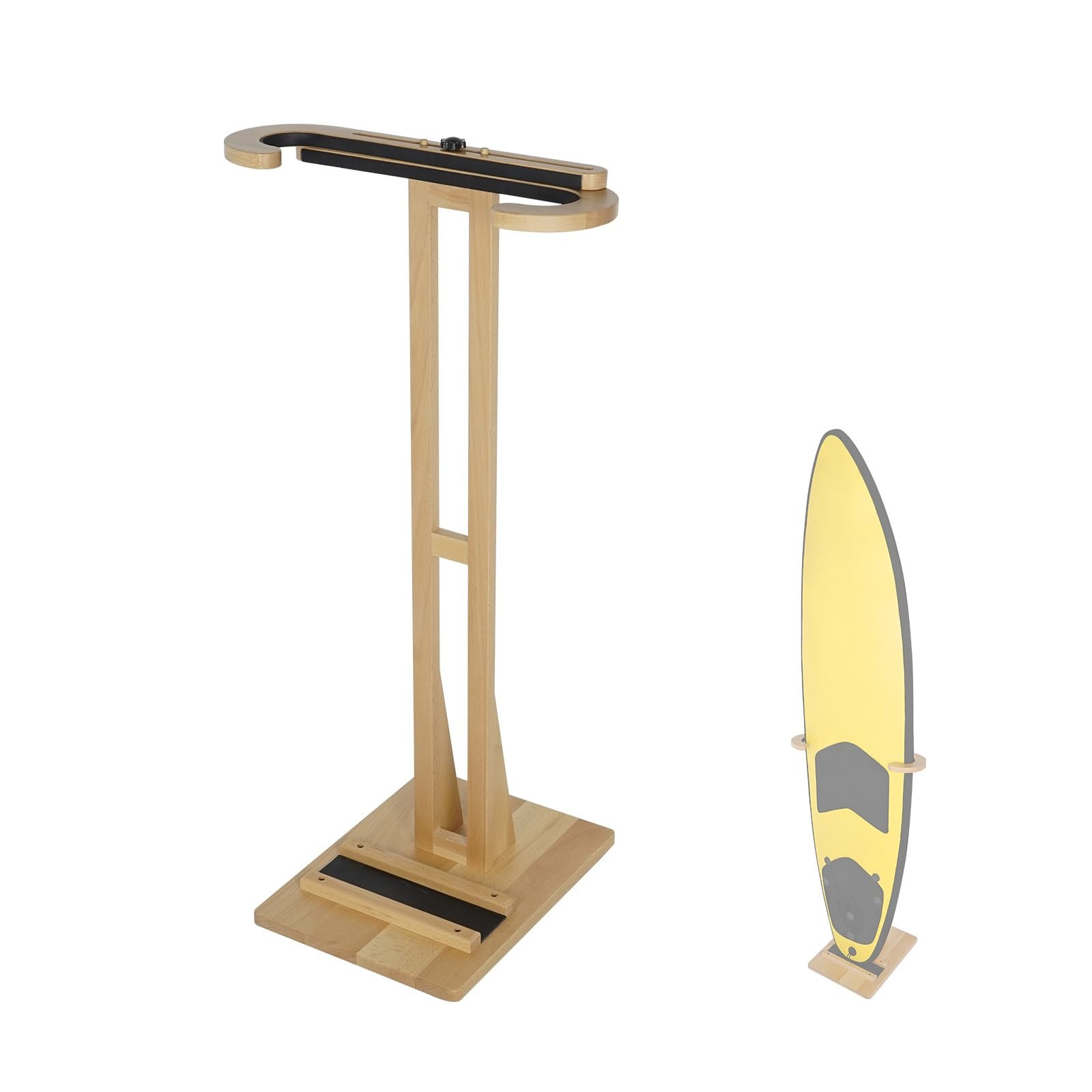 Surfboard Stand Floor Display Wooden