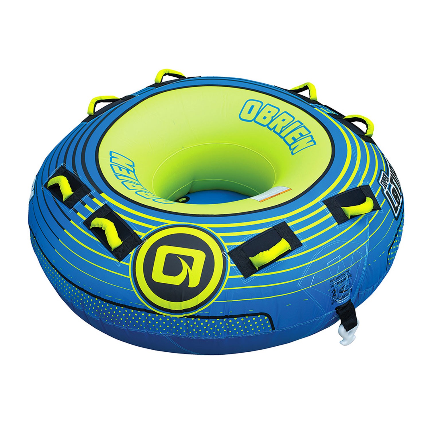 O’Brien Super Le Tube 70” Dual Rider Inflatable Towable Inner Tube (Open Box)