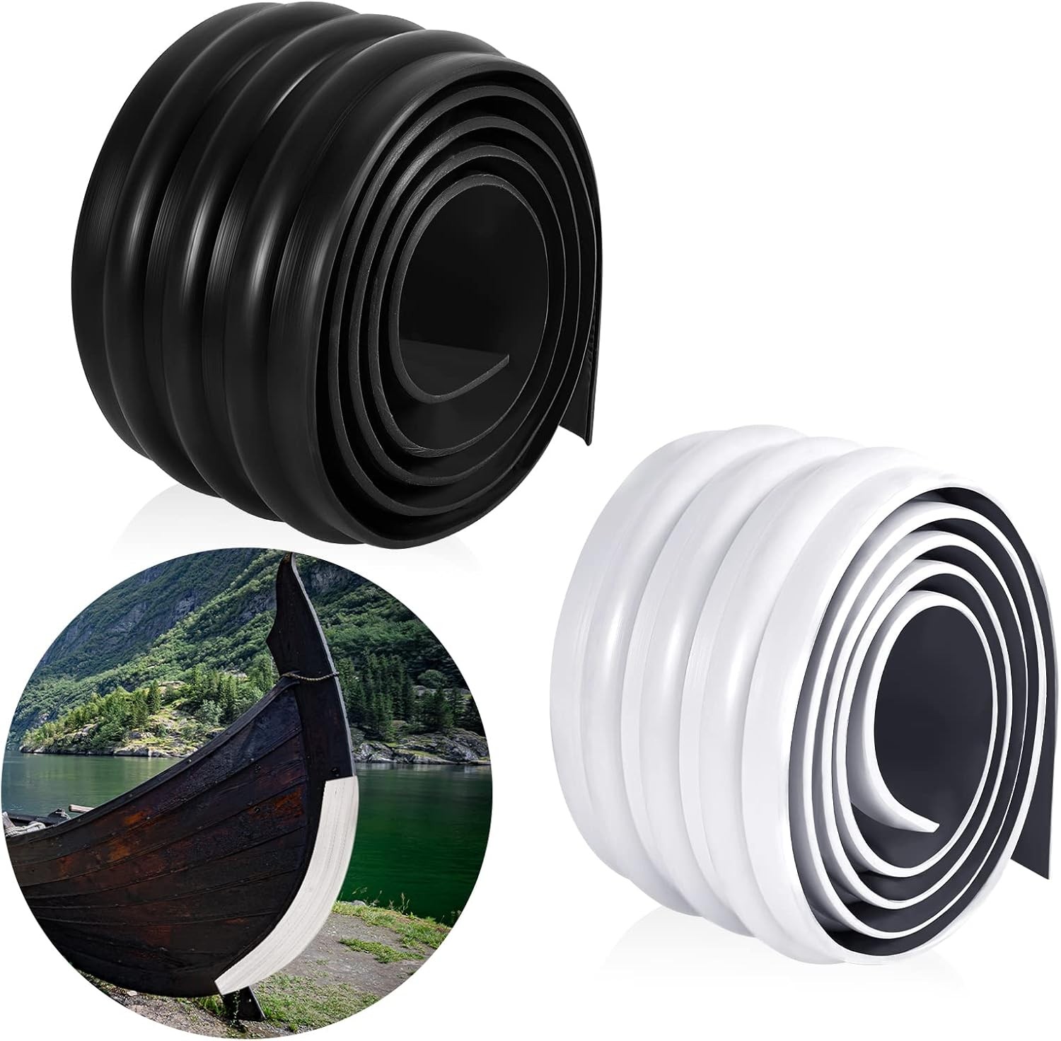 Sratte 2 Rolls Self Adhesive DIY Keel Guard for Fiberglass and Aluminum Boats…