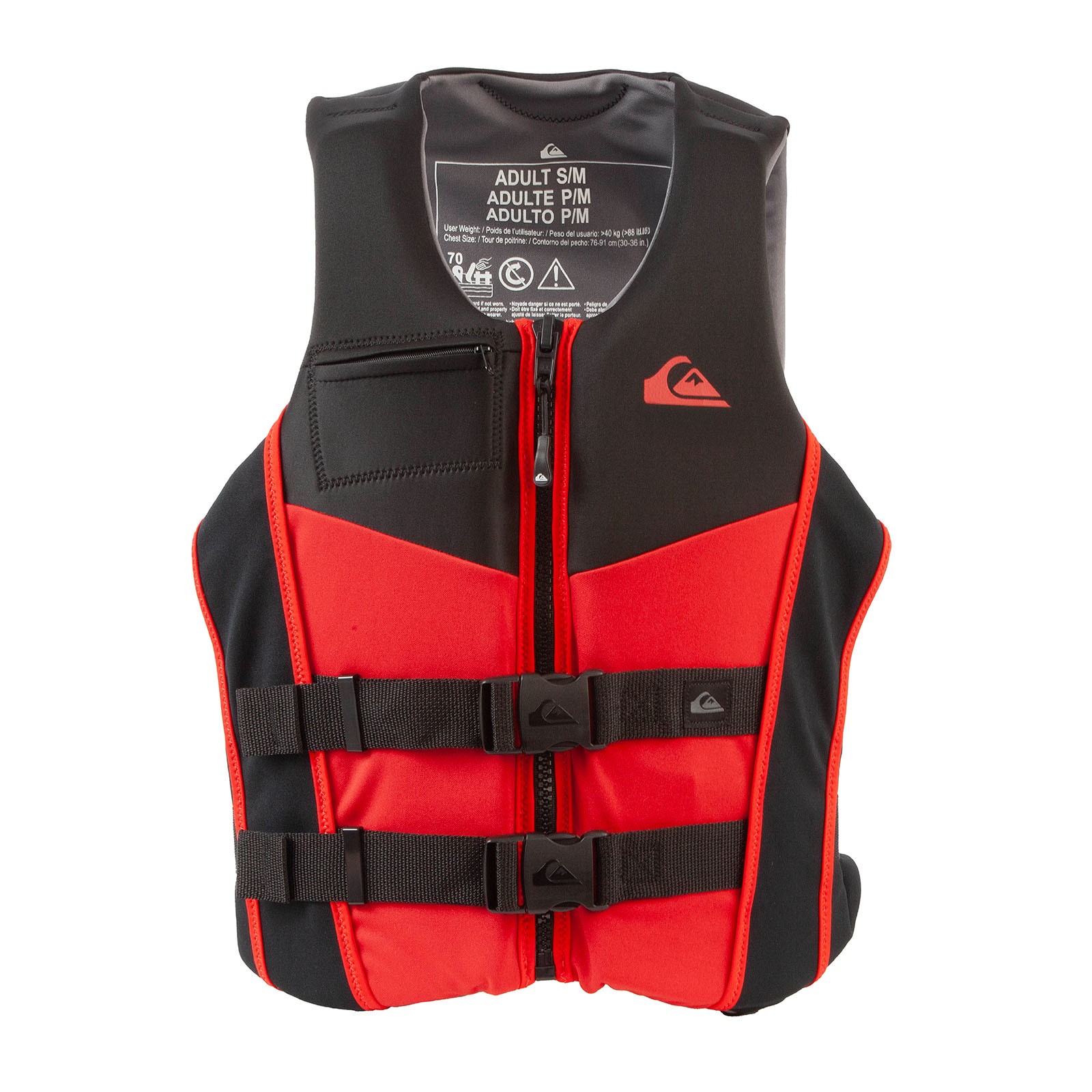 QUIKSILVER Men’s Life Vest Level 70 Buoyancy Aids Evoprene Life Jacket