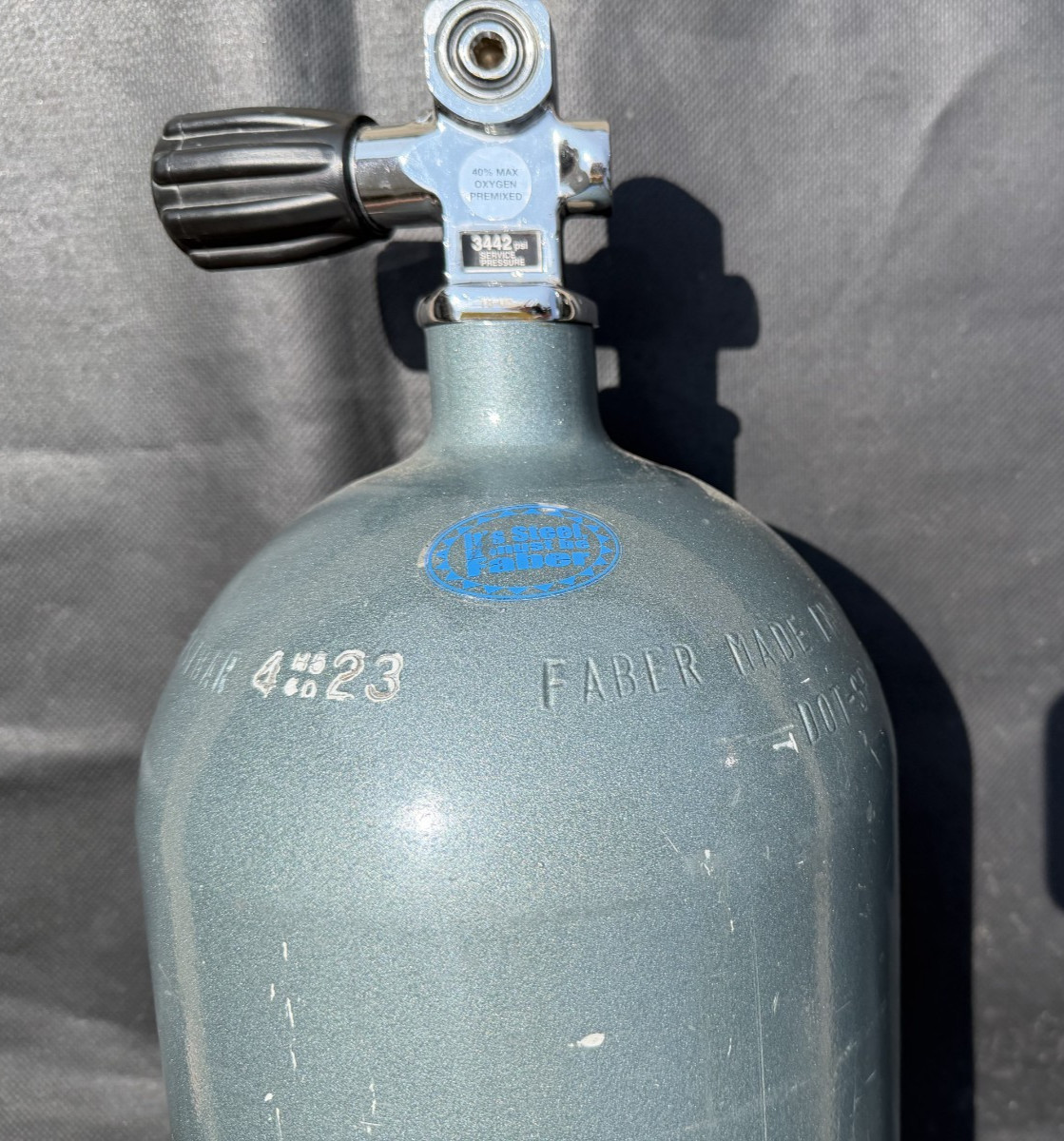 Faber High Pressure Steel Tank 100 CF