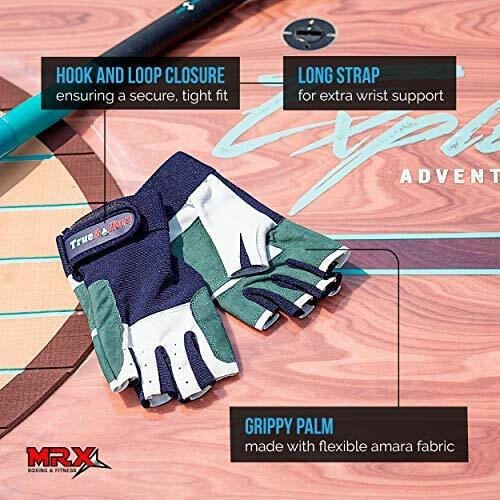 Men Sailing Gloves 3/4 Finger Grip Cut Yachting Rope Kayak Dinghy Fishing Gloves