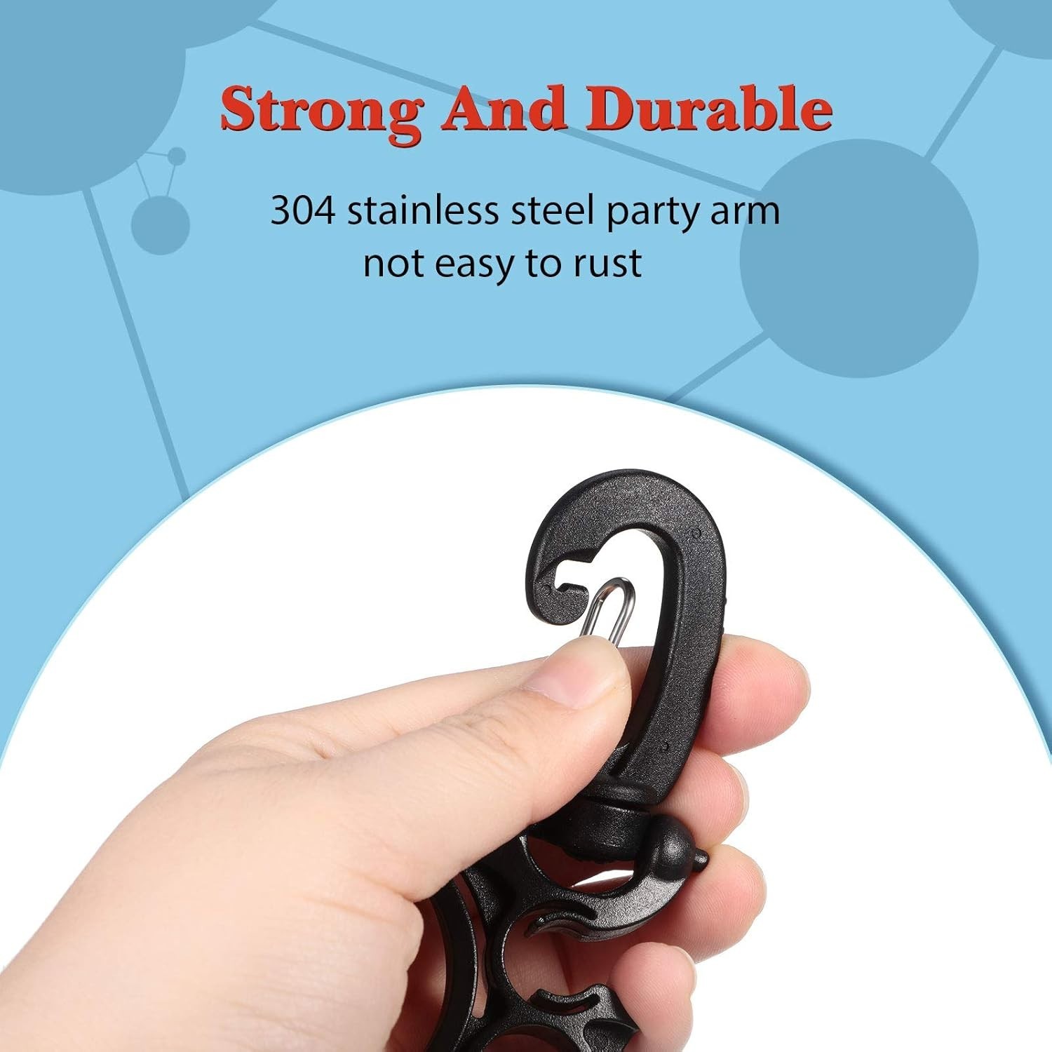 Scuba Dive Hose Holder Clip Accessories Diving Gear Holder Double Bcd Hose Cl…