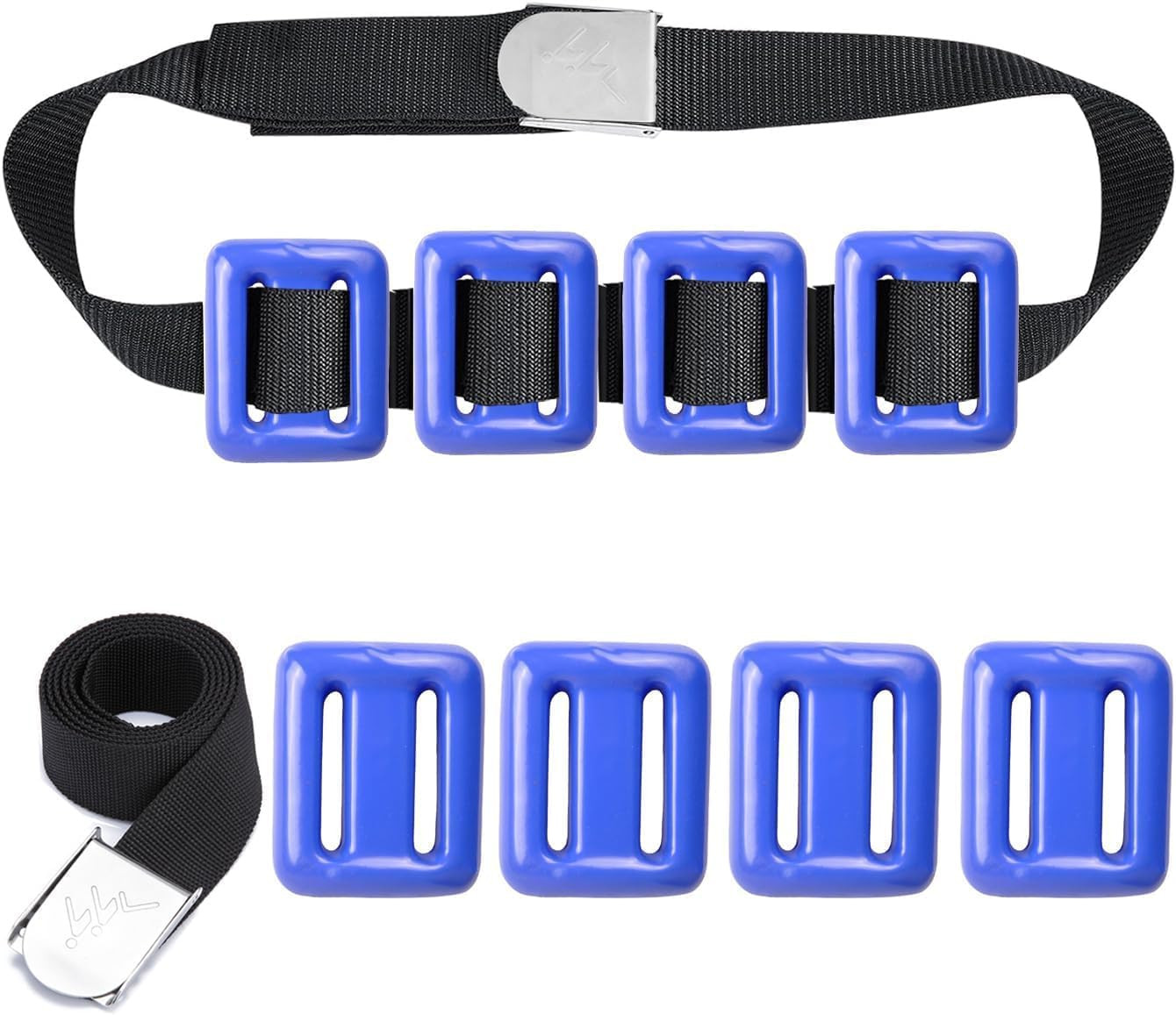Dive Weights for Scuba Diving Weight Belt(1Lb-4.4Lb / 0.5Kg-2Kg),Vinyl Scuba Wei
