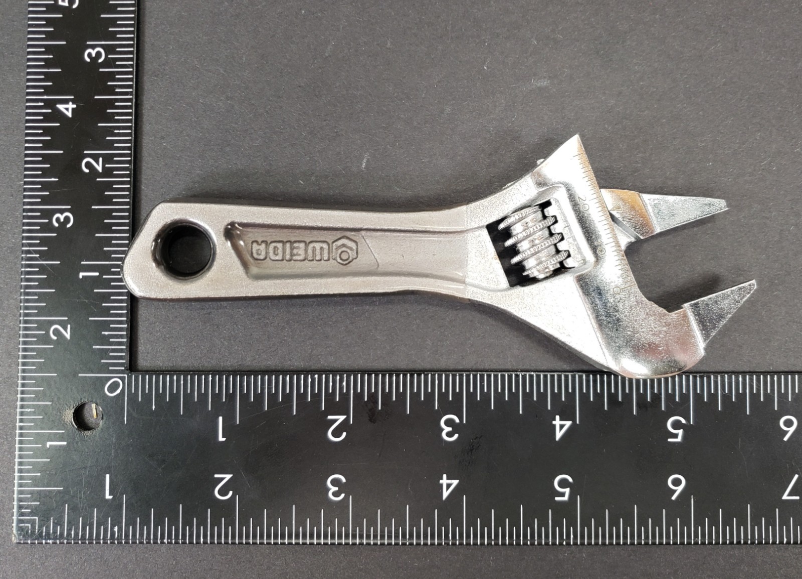 Scuba Dive 5.5″ Thin Jaw Head Stubby Adjustable Crescent Wrench Tool 5″