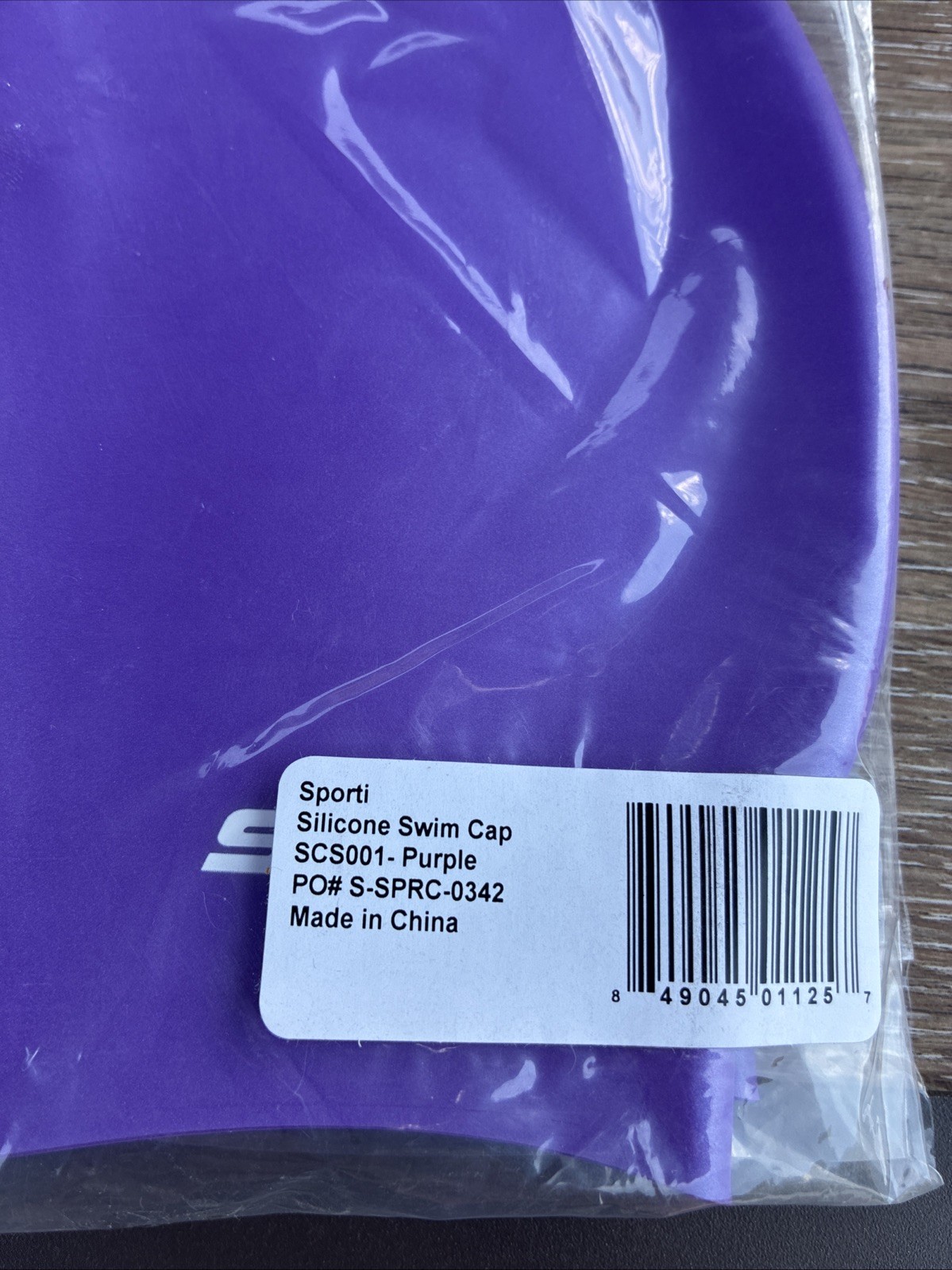 (Set Of 2) Sporti Swim Cap 100% Silicone NEW Sealed, High Performance SCS001
