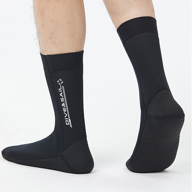 DIVE & SAIL Anti Slippery swimming socks swim boots 3mm Neoprene Diving socks