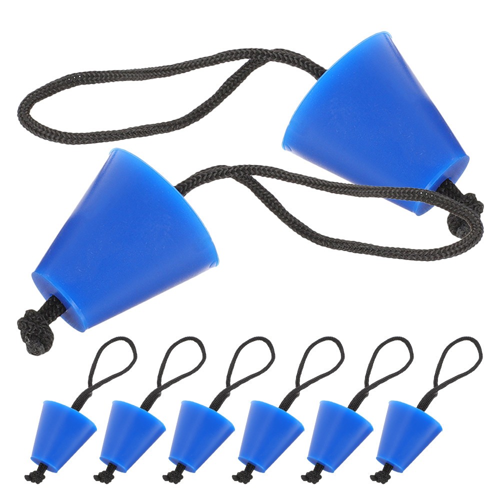 8 Pcs Anti-leak Drain Plug Canoe Hole Form-fitting Kayak Scupper