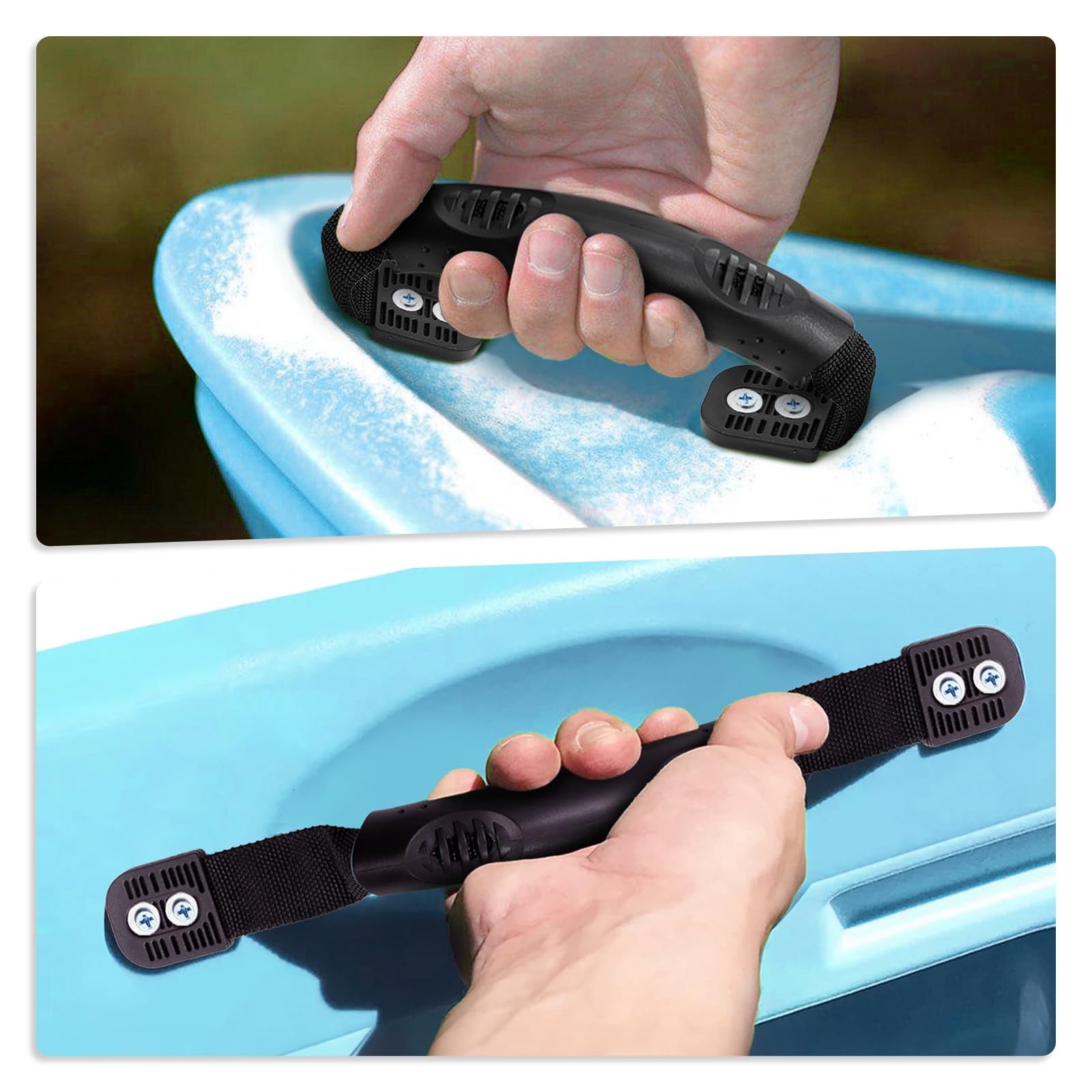 Elsjoy 12 Pack Kayak Carry Handles, Kayak Replacement Handles with Screws and…