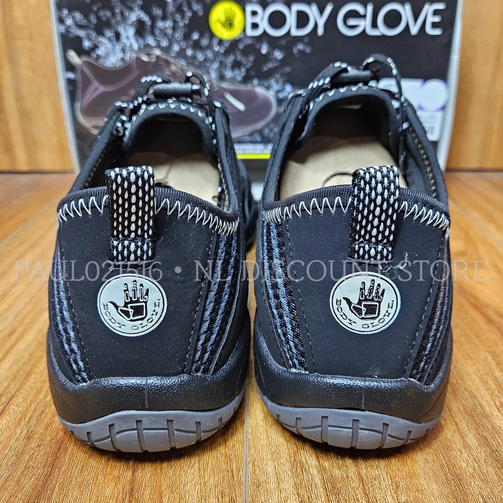 BODY GLOVE Men’s Dynamo Rapid Water Shoes Sports Beach ~ Black ~ Various Sizes