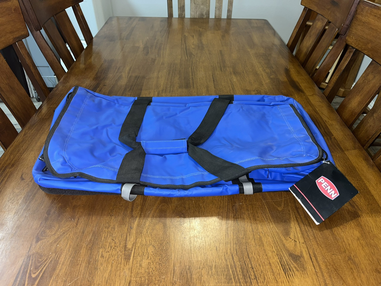 Penn XL Boat Fishing Tackle Bag Blue PND001DI-BLU 28.1”, Brand New w/ Tags