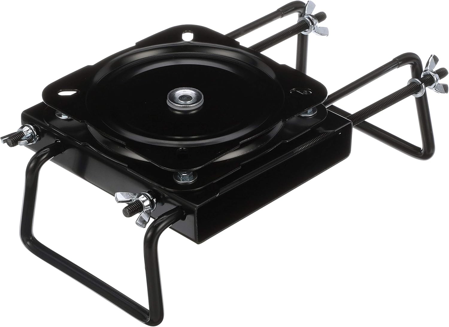 attwood 15700-3 Seat Mount, Clamp-On with Swivel, Adjusts from 7 ½ Black