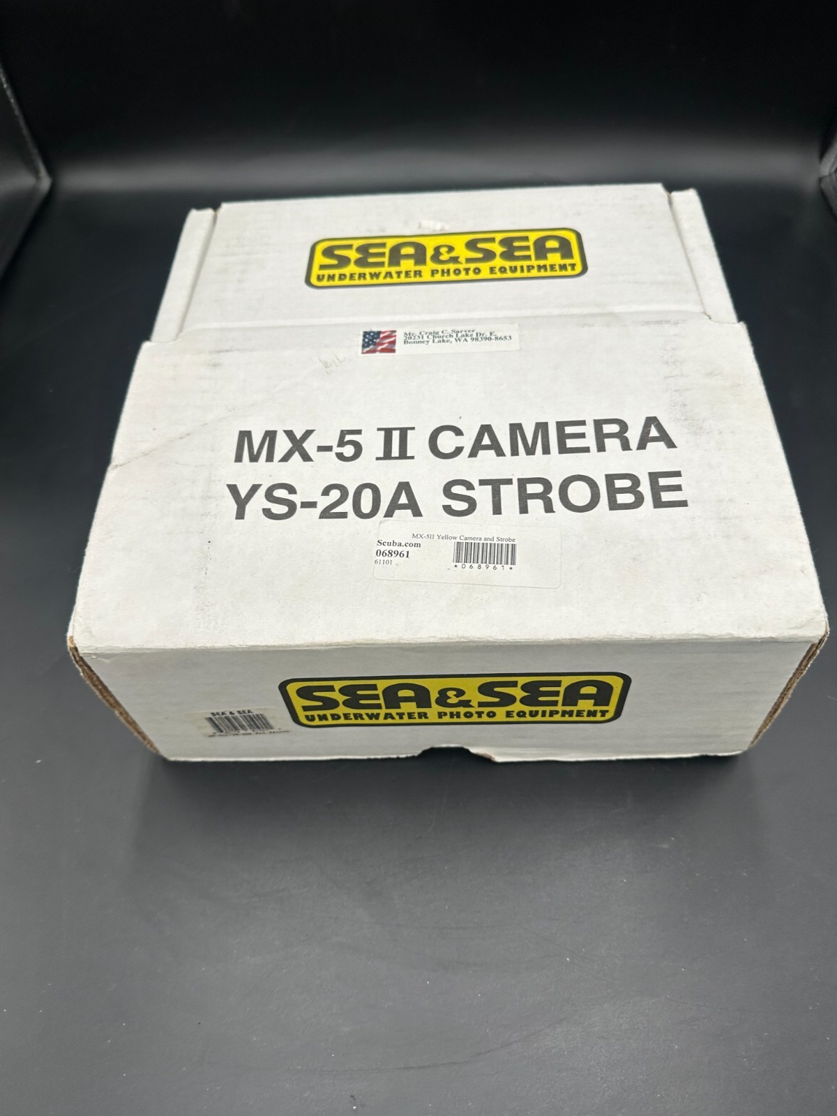 SEA & SEA MX-5 II Underwater Camera w/ YS-20A Strobe Open Box Complete Kit