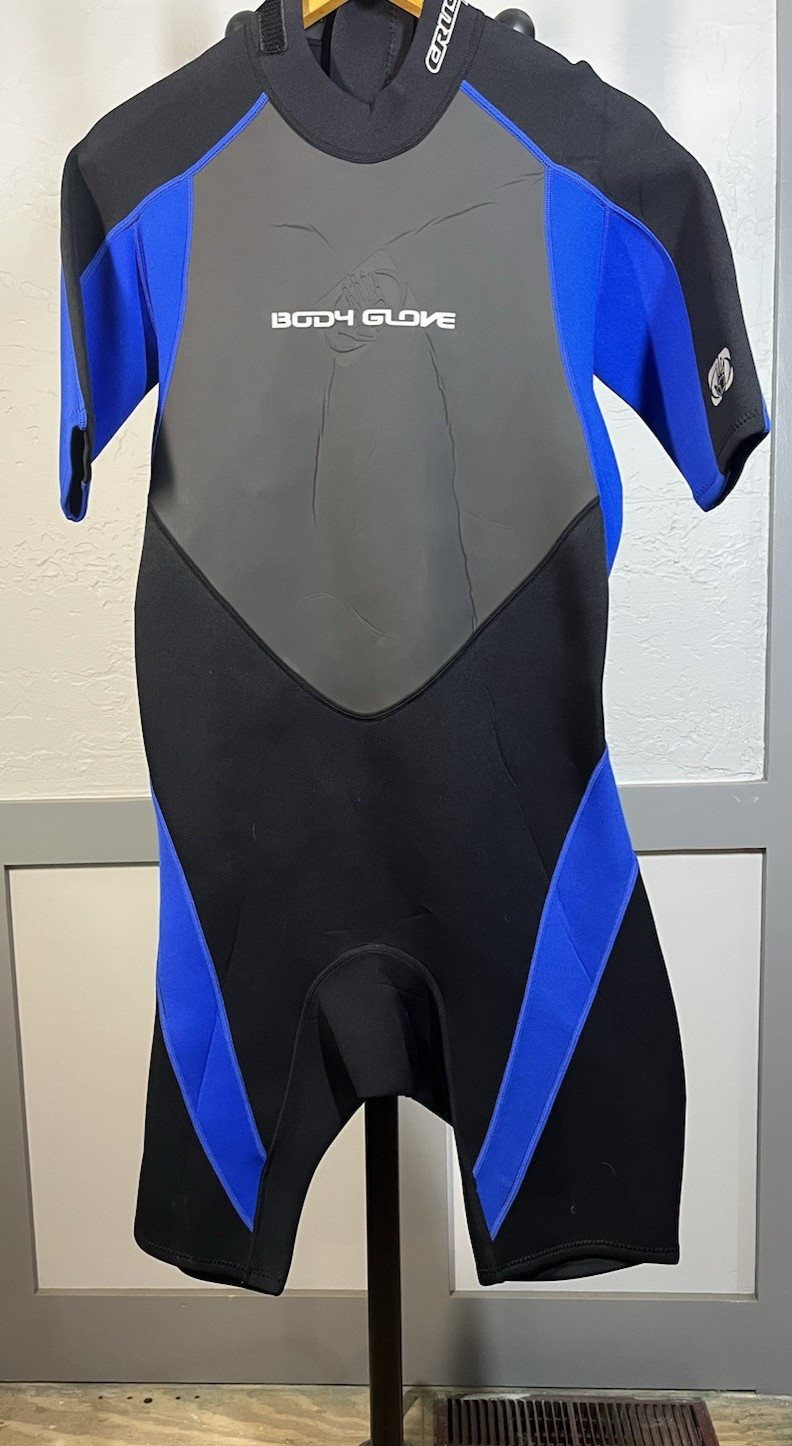 Body Glove Crush 2:1 Black Gray Blue Wet Suit 101737 Size XXL