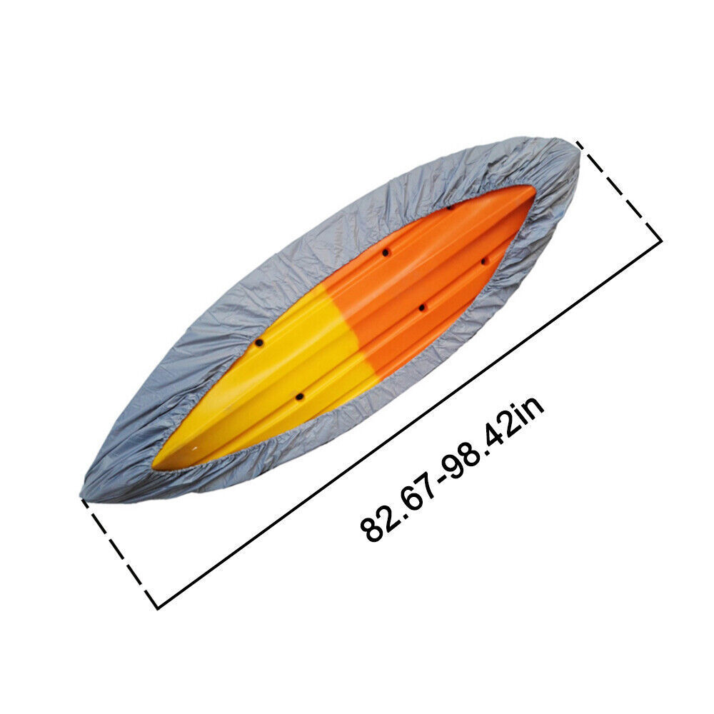 210D 6.8-14.8ft Waterproof Kayak Canoe Cover Storage Dust Cover Boat Protection