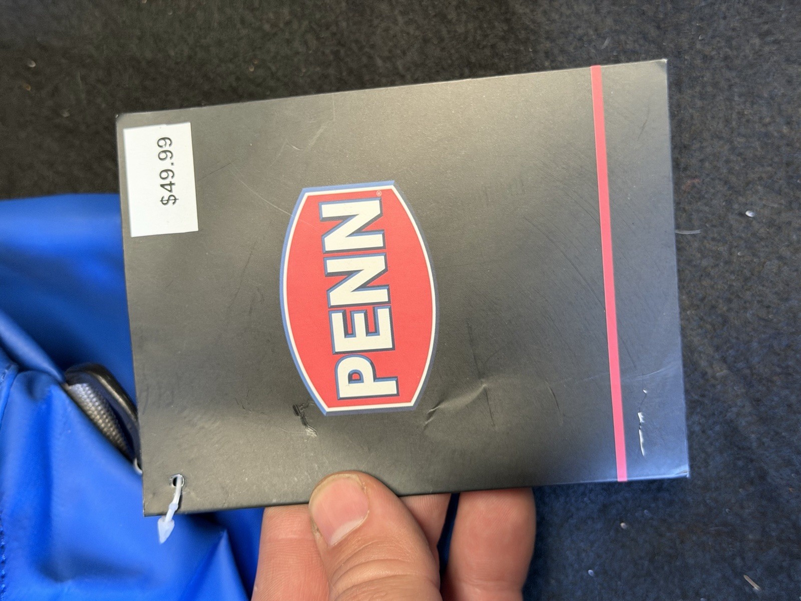 Penn XL Boat Fishing Tackle Bag Blue PND001DI-BLU 28.1”, Brand New w/ Tags