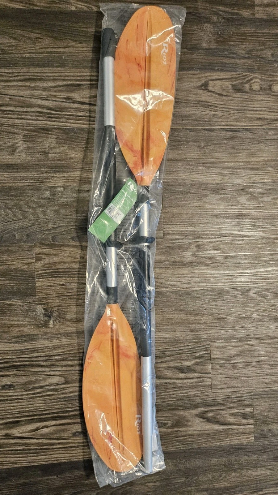 RIOT KAYAKS DISTANCE PADDLE 230 – 2 PIECE PADDLE, ALUMINIUM SHAFT, NEW