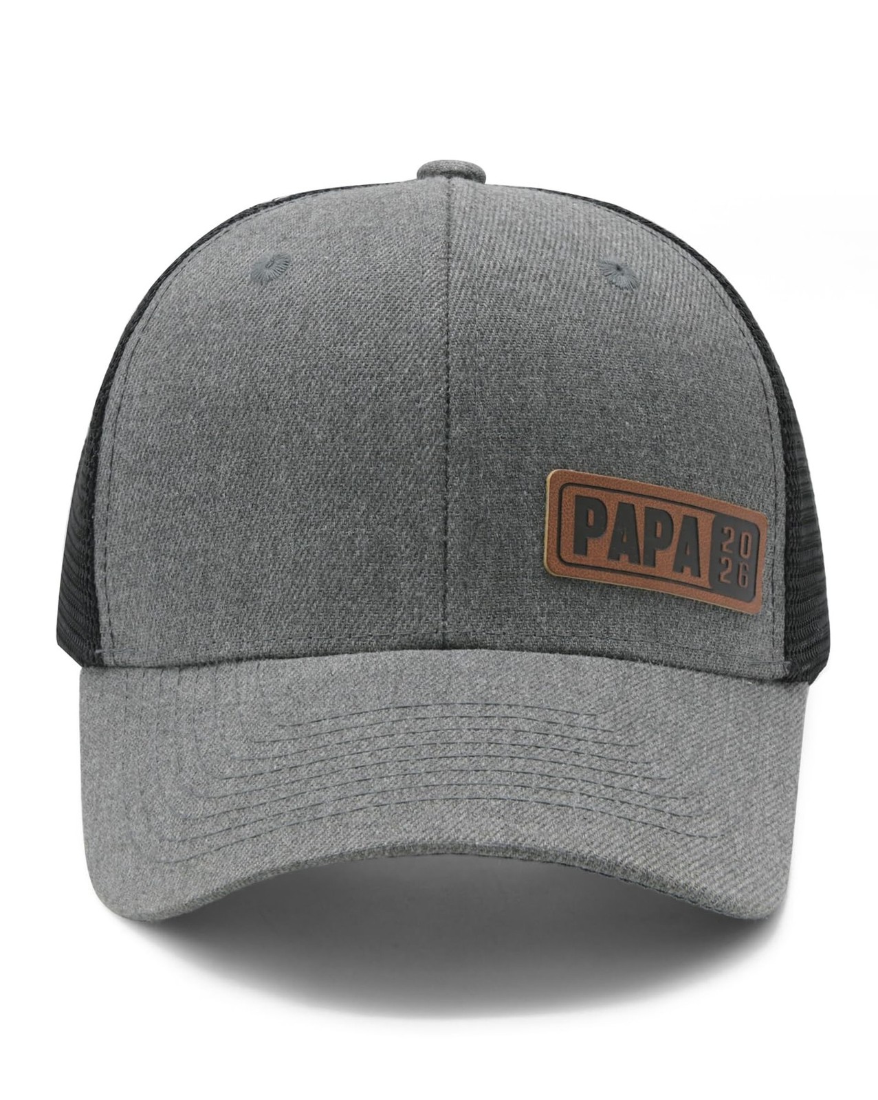 Papa Est 2026 Trucker Hat for First Time Dad, Gifts for New Daddy Husband fro…