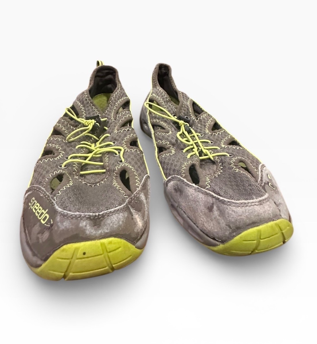 Speedo Men’s Water Shoes US 12 Gray Green