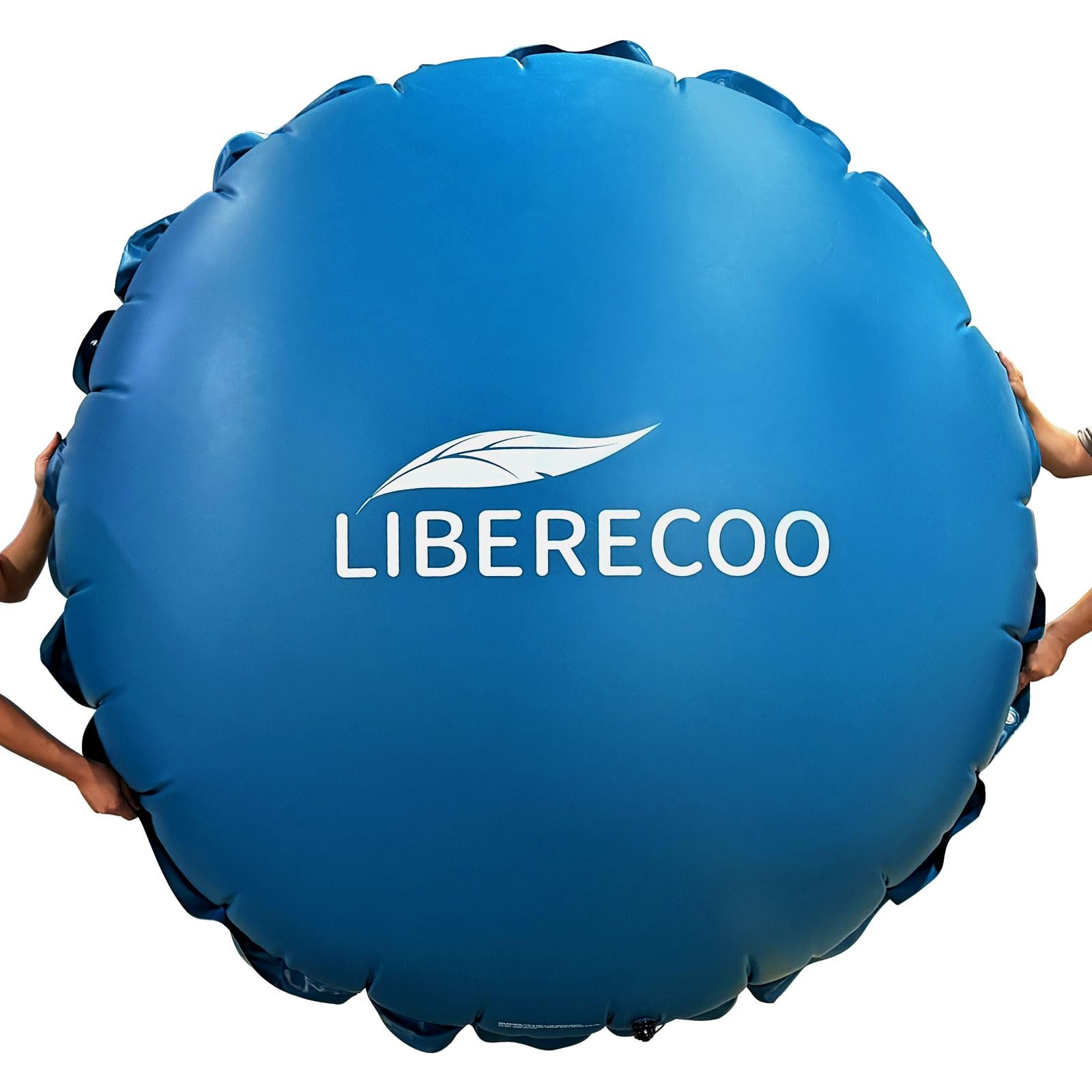 10FT Round Pool Cover Pillows for Above-Ground Swimming Pools, 0.4mm Extra Du…