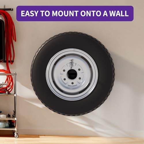 Wall Mount Spare Tire Mount for Enclosed Trailers – Upgraded Wheel