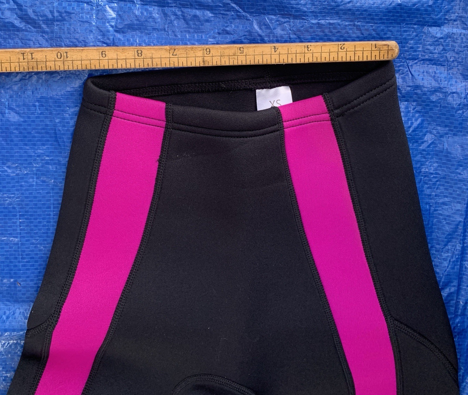 Dive and Sail Wet Suit Pants Size women X-Small Neoprene Black w/pink New No Tag