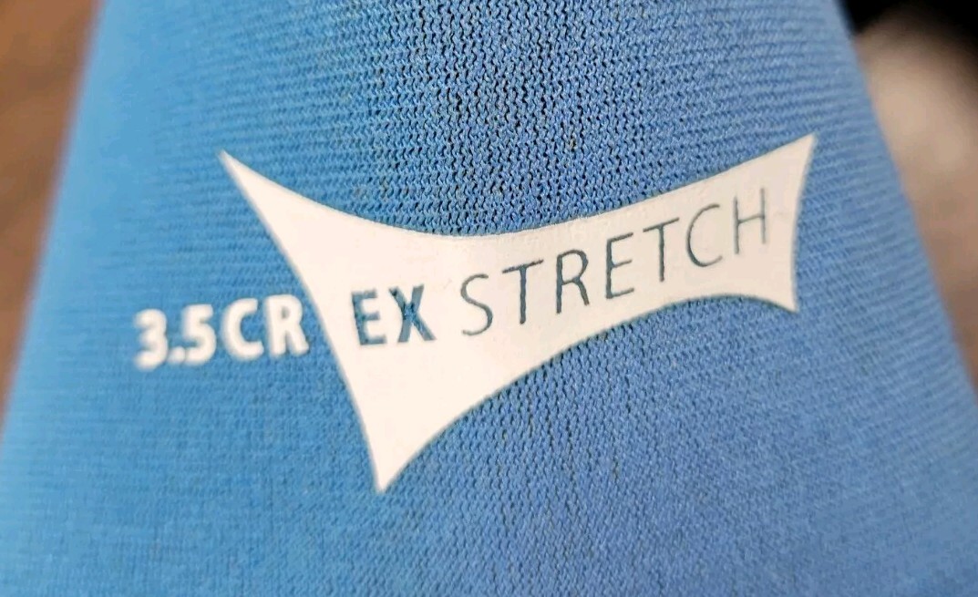 Well Path 3.5 CR Ex Stretch Neoprene Wet Suit Size 10 Black Gray Blue 3.5 mm