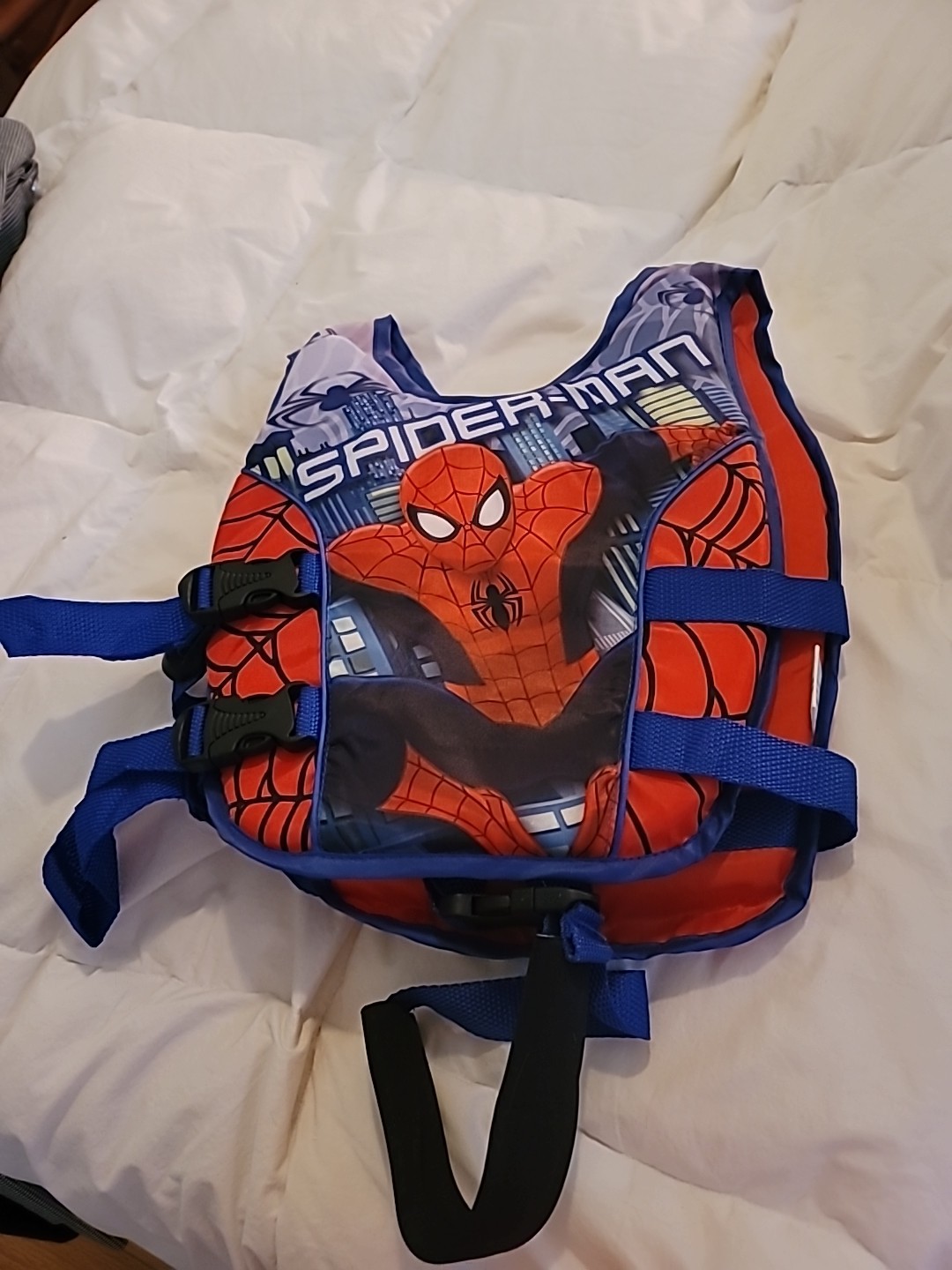 Childs 3 To 5 Years Flotation spider Man Vest M 15 To 25 Kg