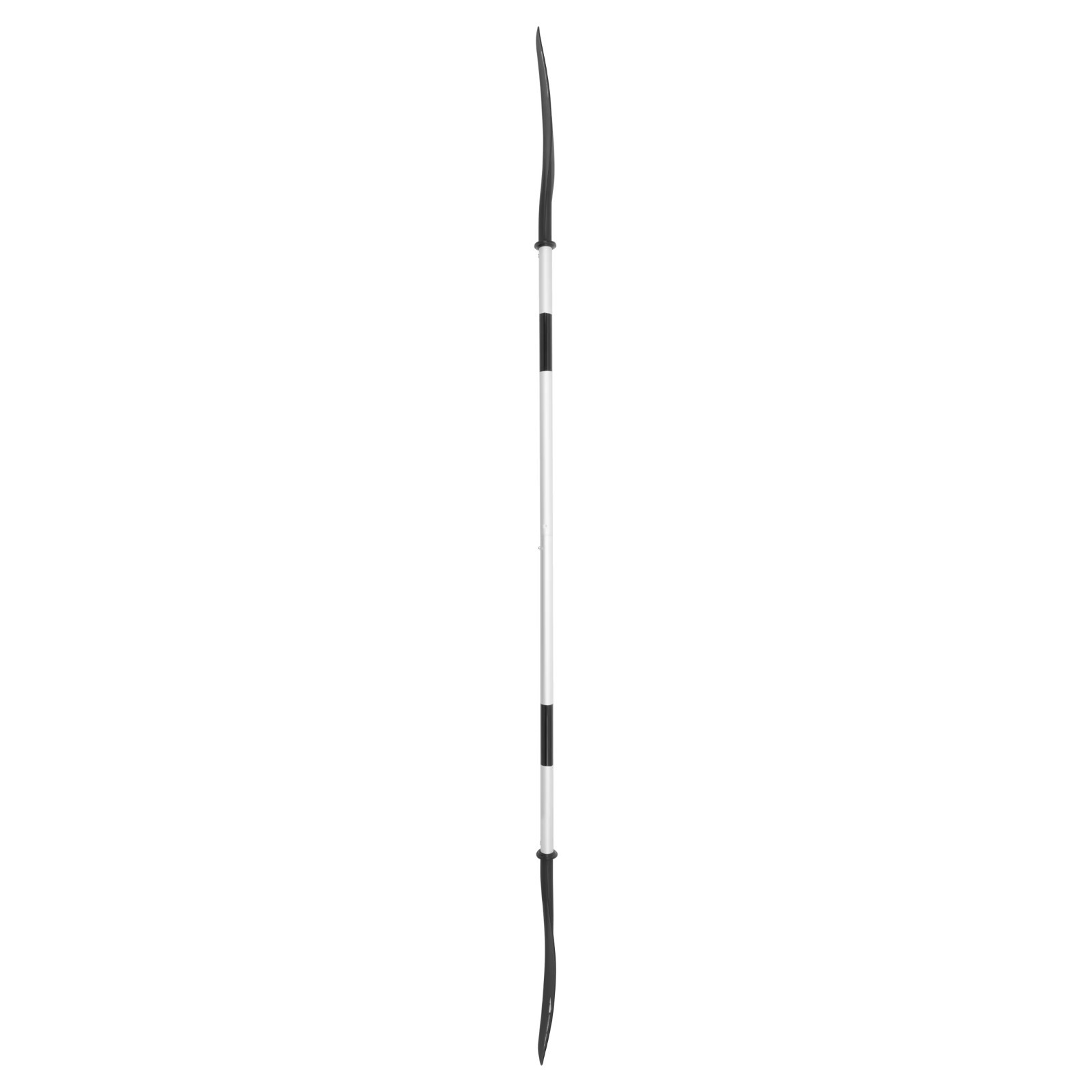 (2 pack) Ozark Trail Black Aluminum and Plastic Adjustable 2-Piece Kayak Paddles