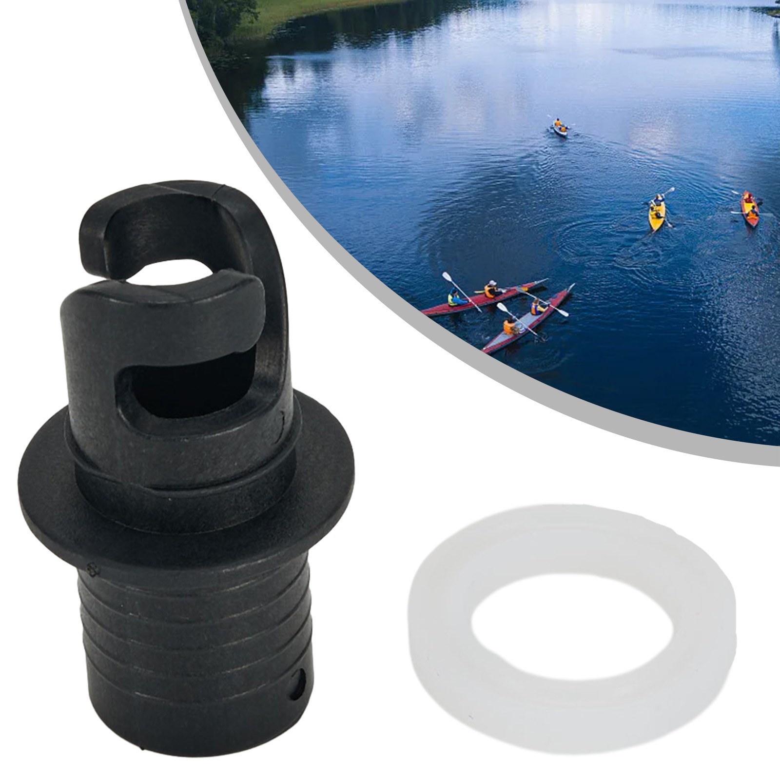 Hose Adapter Air Foot Pump Valve For Inflatable Boat For Various Kayaking
