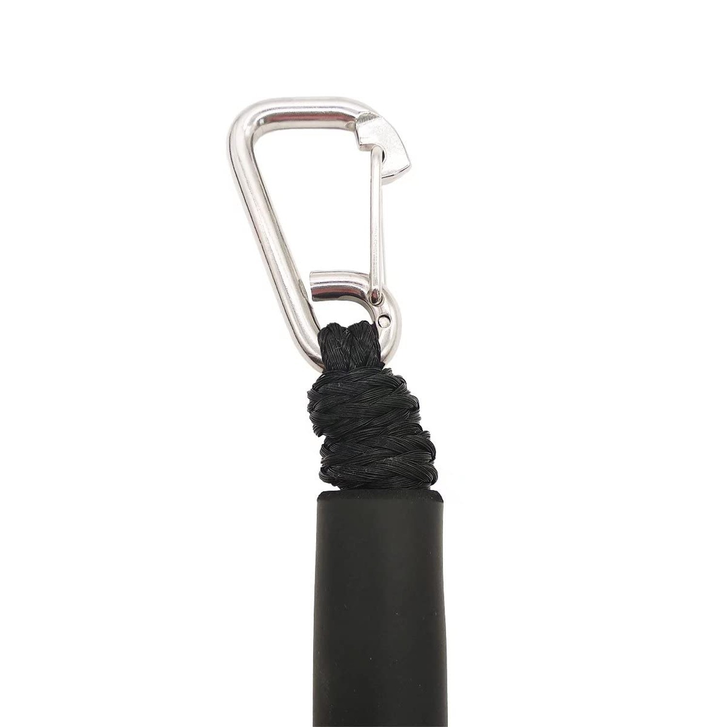 Bungee Dock Line with Hook, Black Mooring Rope for Boat 4 ft 4 Pack