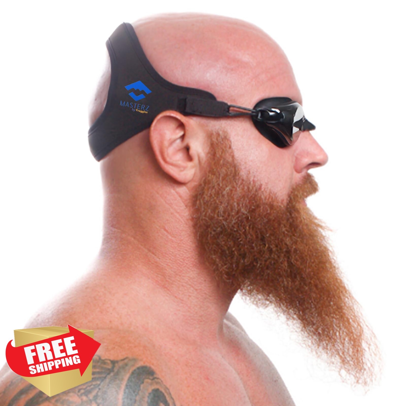 Frogglez Masterz Swim Goggles Black