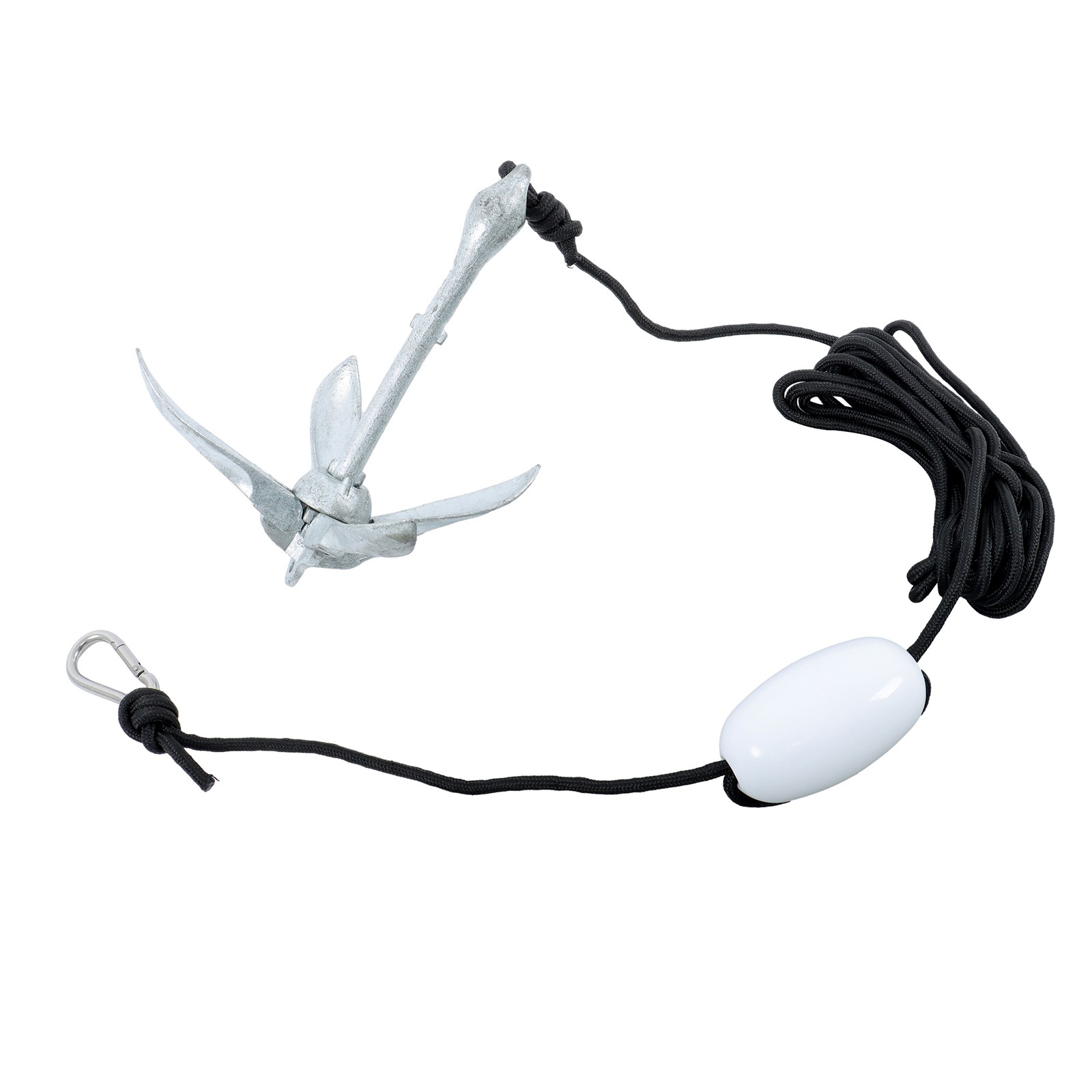 1.5/3.3/5.5/7.05LB Portable Folding Marine Anchor Kit PWC Raft Boat Kayak Canoe