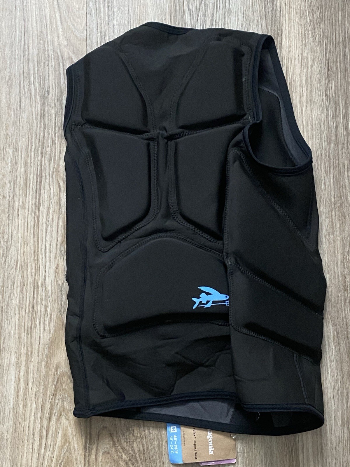 Patagonia Men’s Black Aqua Solvent Free Stretch Yulex Impact Vest Size L NEW